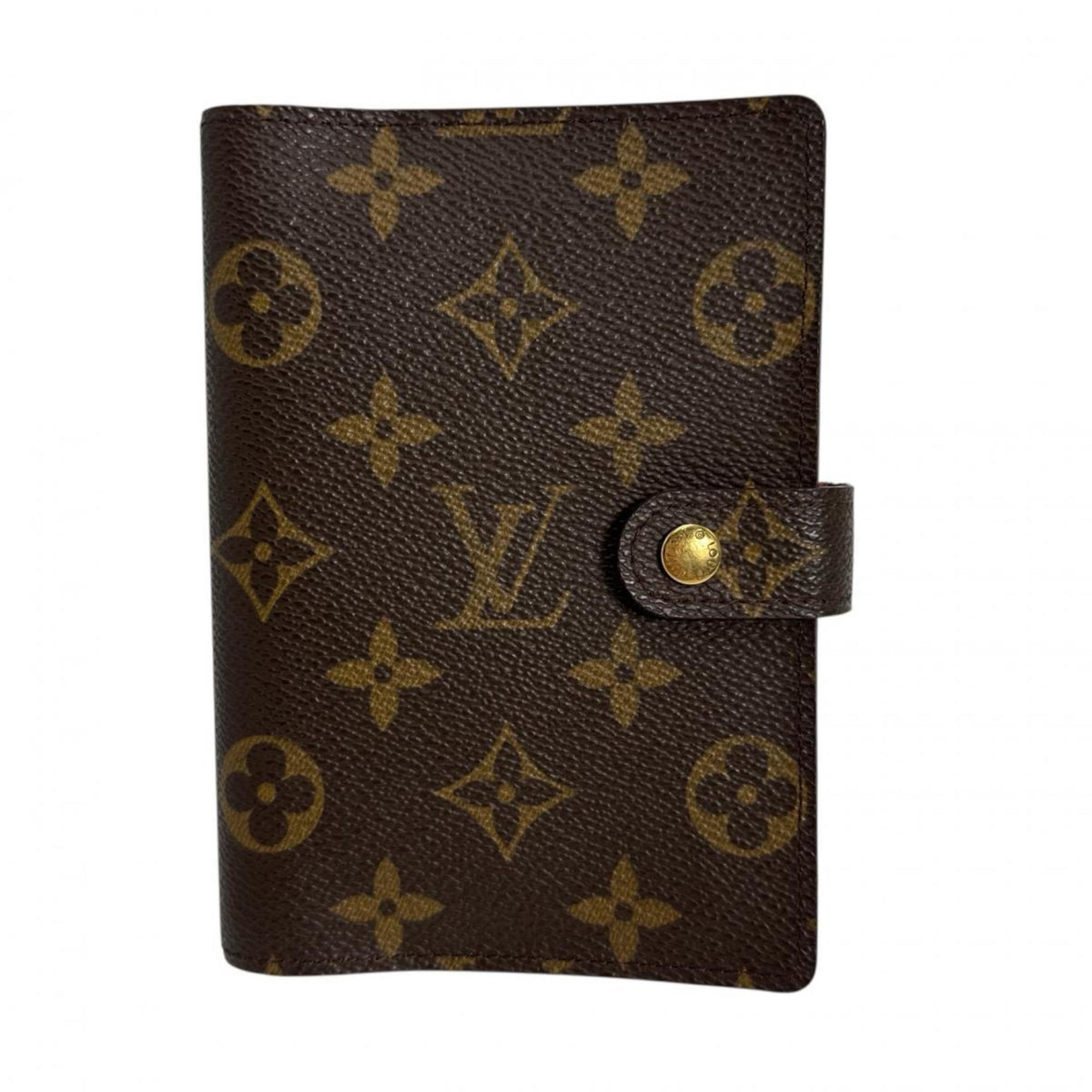Louis Vuitton Notebook Cover Case Monogram Agenda PM Canvas