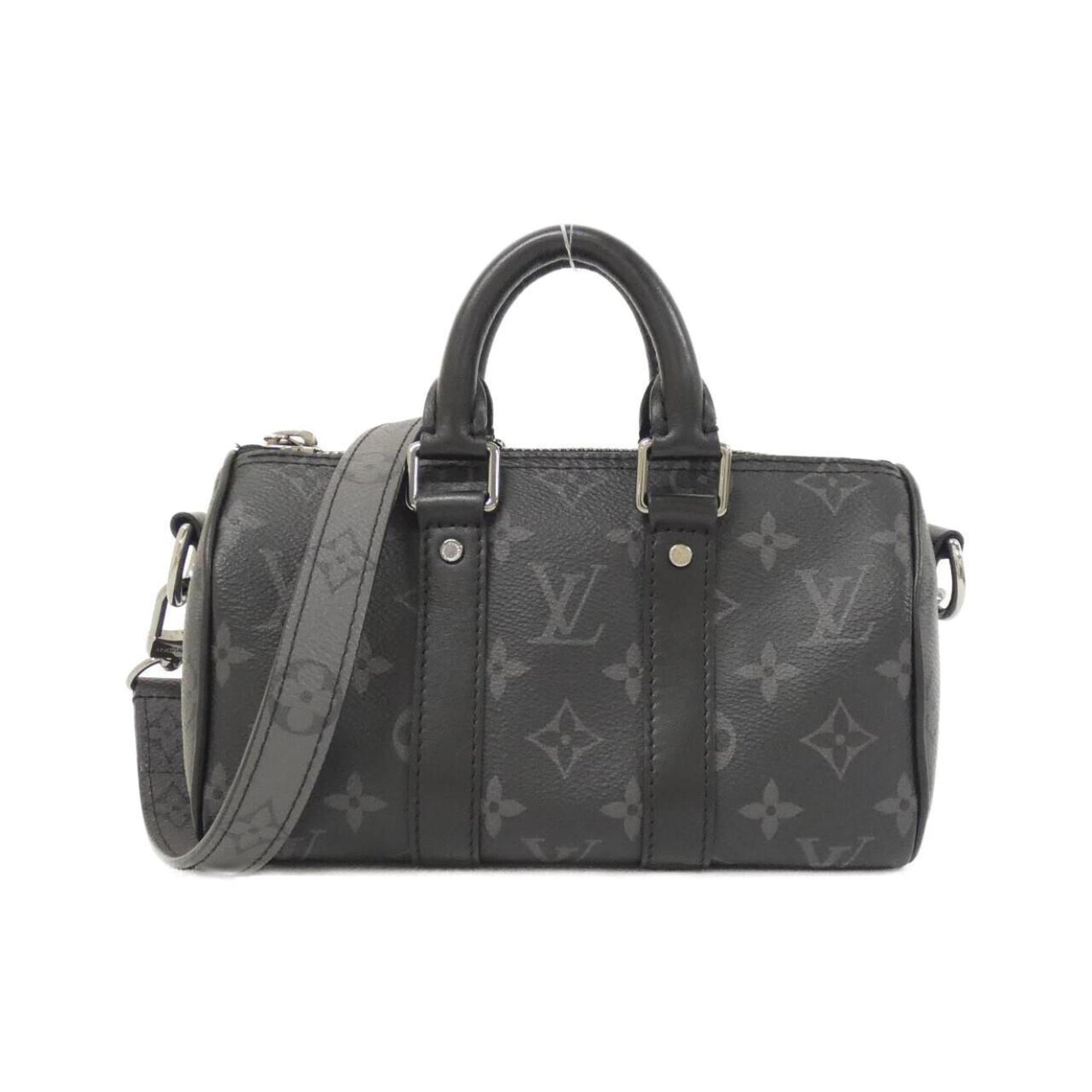 Louis Vuitton Monogram Eclipse Reverse Keepall XS Boston Bag