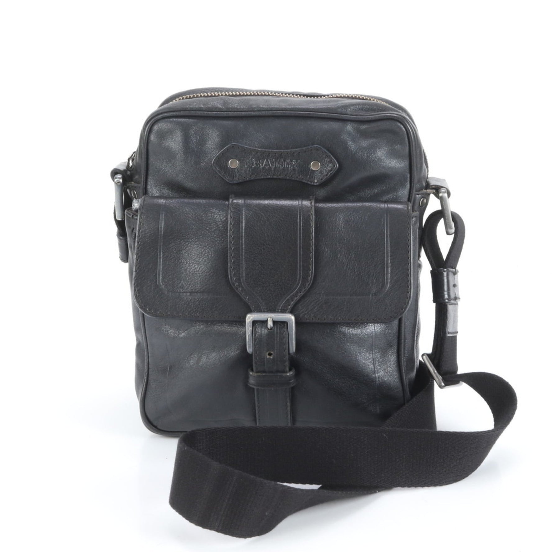 Bally Leather Shoulder Bag, Crossbody Messenger