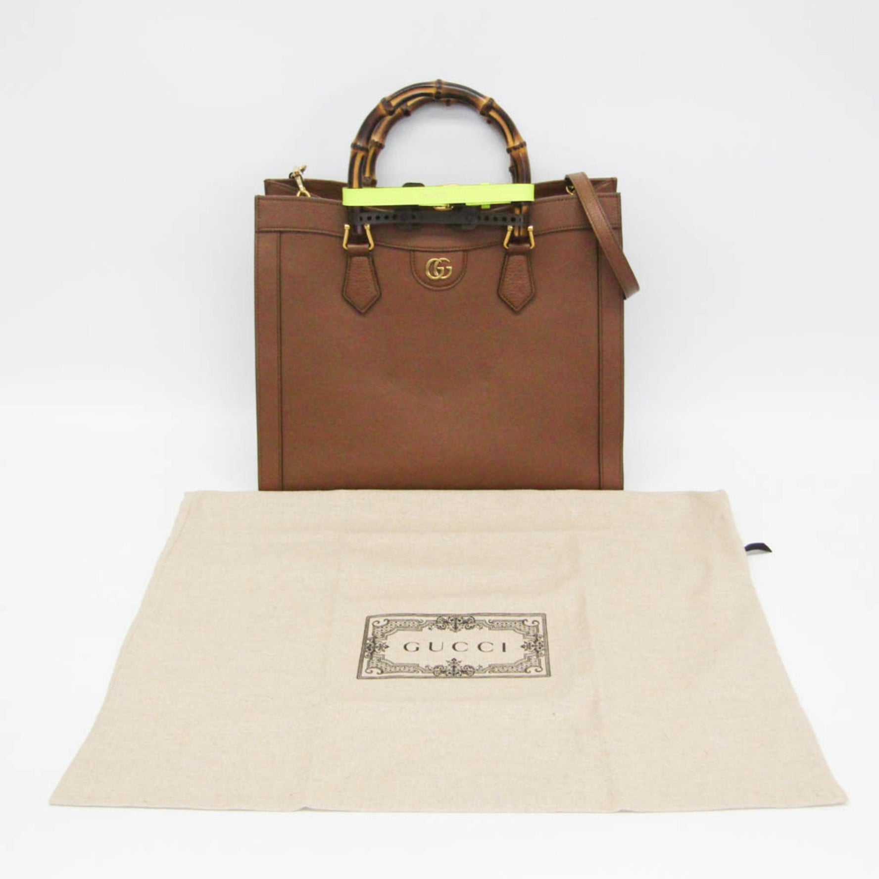 Gucci Bamboo Double G Diana Medium Tote Bag Leather,Bamboo Shoulder Bag,Tote Bag