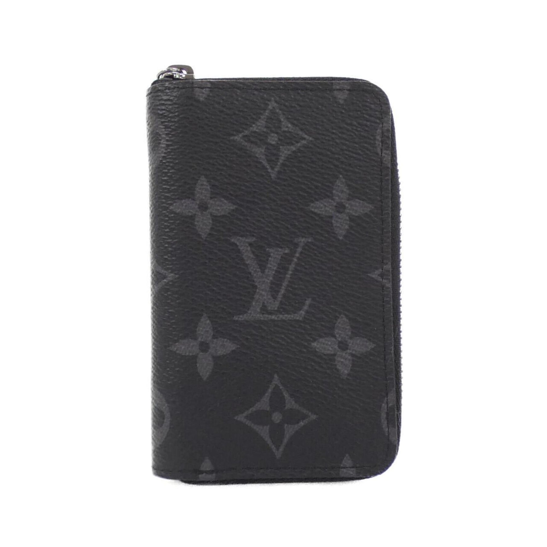Louis Vuitton Monogram Eclipse Zippy Coin Purse Vertical Wallets & Cases