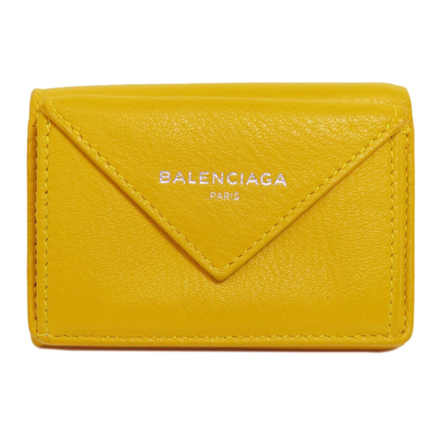 Balenciaga Paper Wallet Bi-fold Leather Women's BALENCIAGA