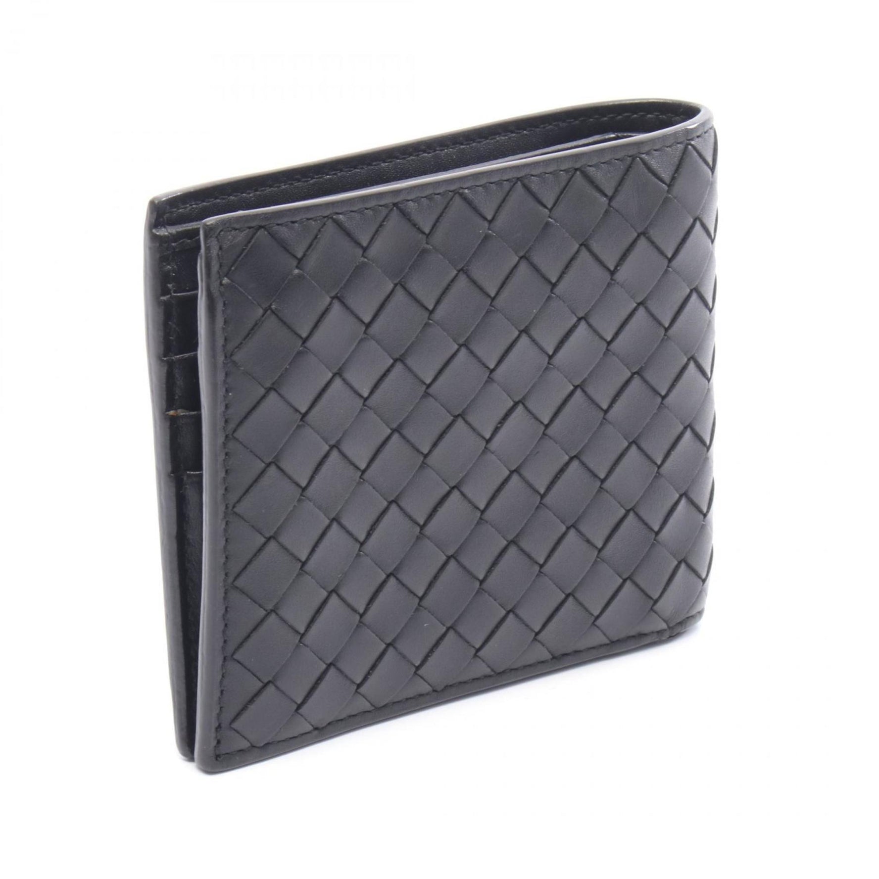 Bottega Veneta Intrecciato Leather Bi-fold Wallet