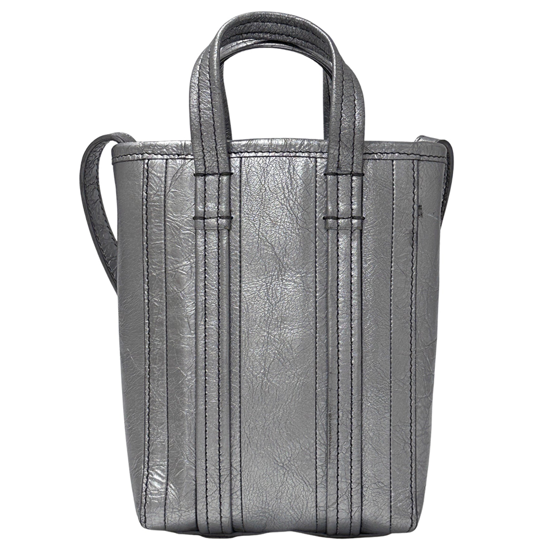 Balenciaga Barb Phone Shoulder Bag, Leather, Pouch, Mini Small