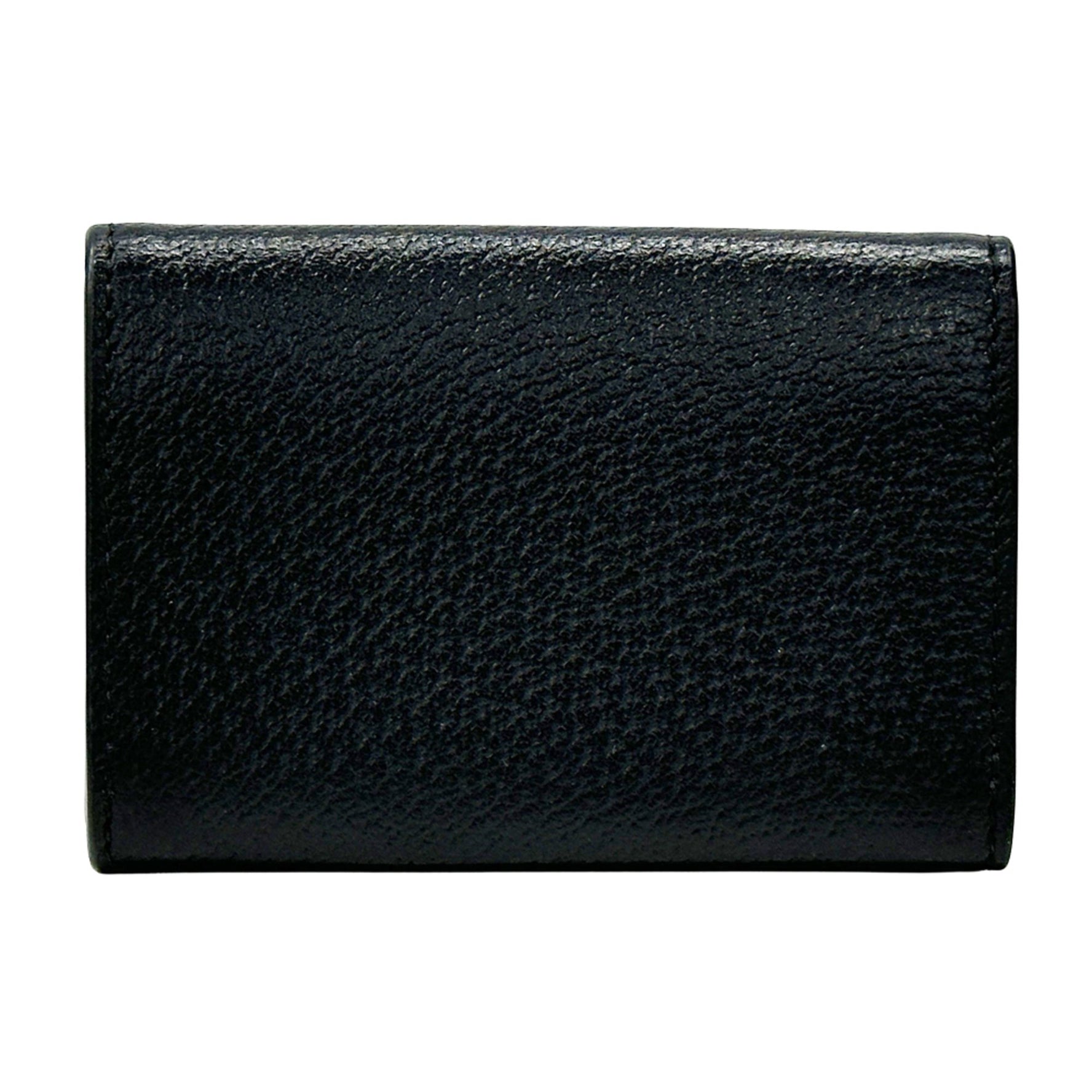 Gucci New Brit Leather Card Case in with Silver Hardware and GG Logo