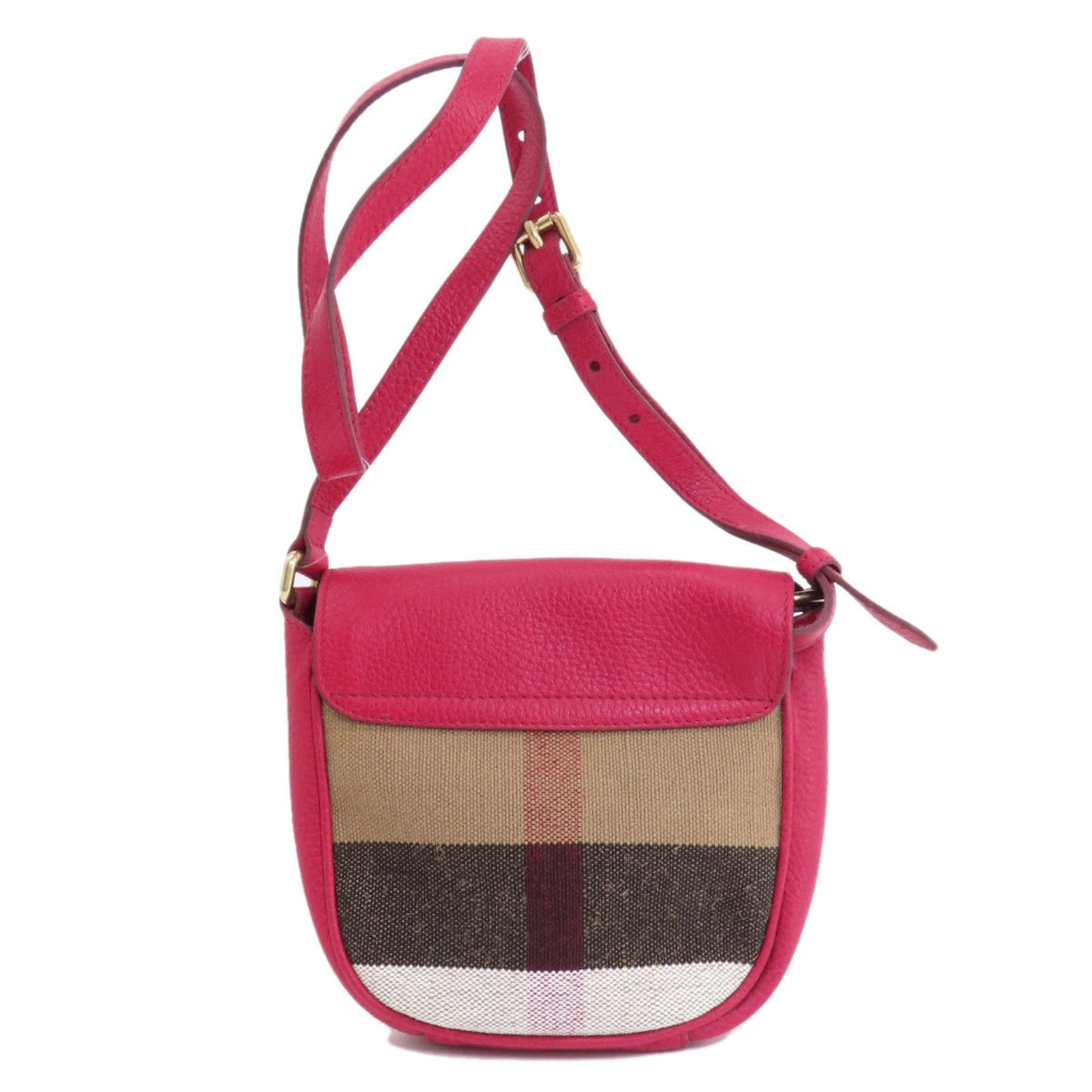 Burberry Crossbody Shoulder Bag Leather Women's
