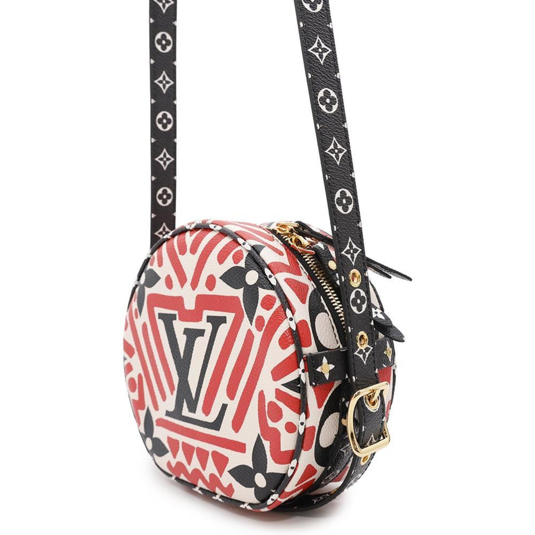 Louis Vuitton Shoulder Bag Monogram Giant LV Crafty Boite Chapeau Souple Sale Item