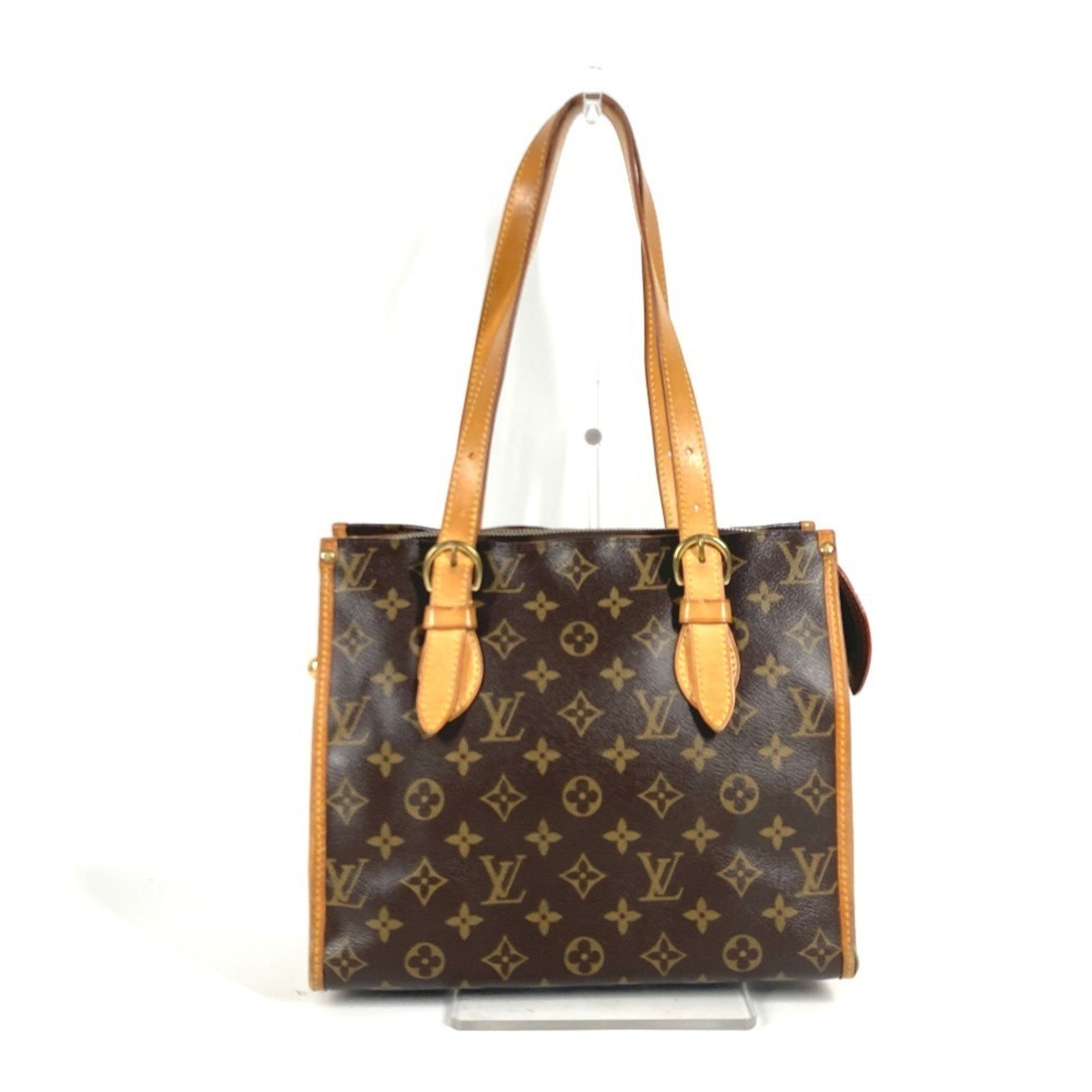 Louis Vuitton Monogram Popancou Luo Tote Bag Shoulder Canvas Men's Brown