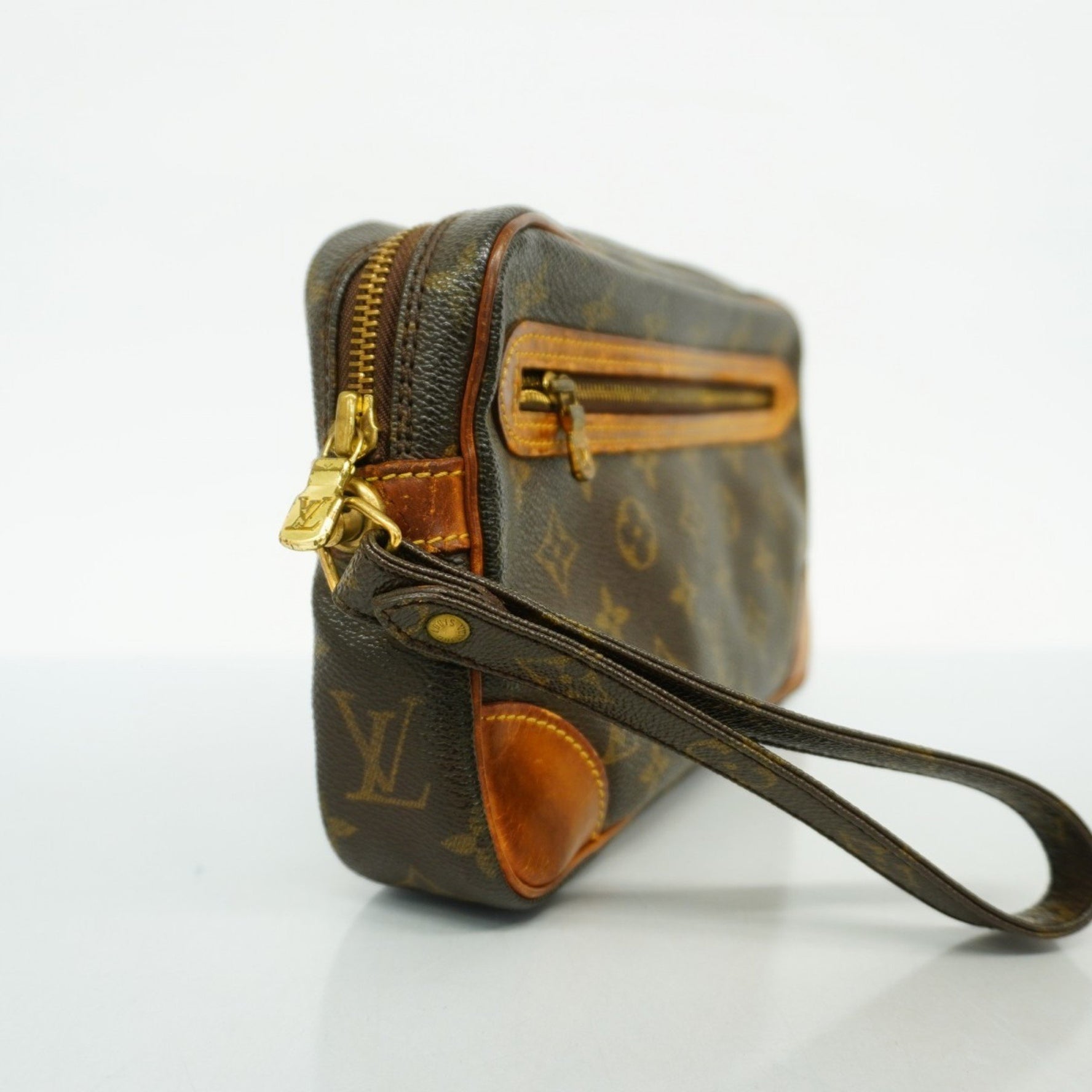 Louis Vuitton Monogram Marly Dragonne GM Clutch Bag