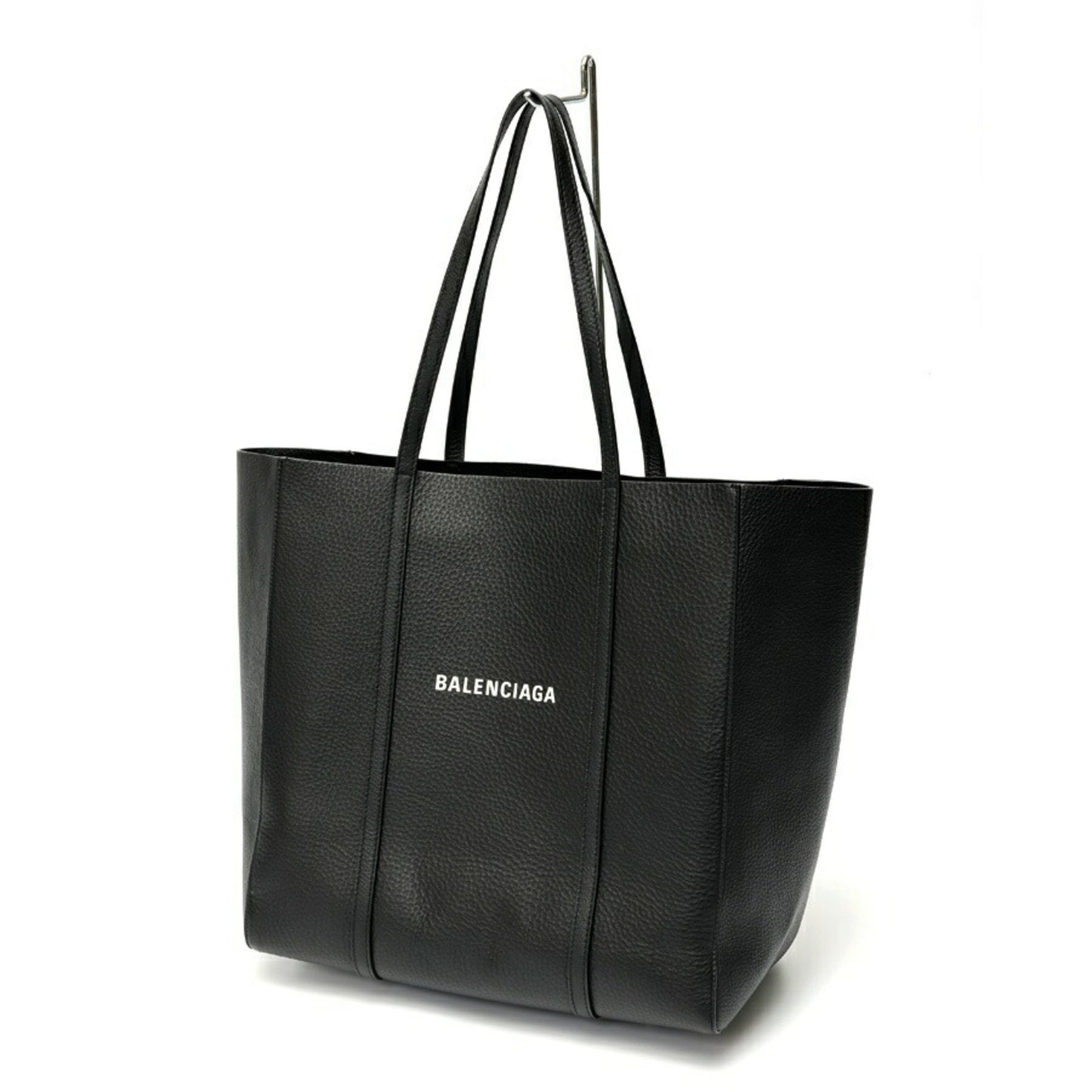 BALENCIAGA Everyday Tote S Leather Black E-158609