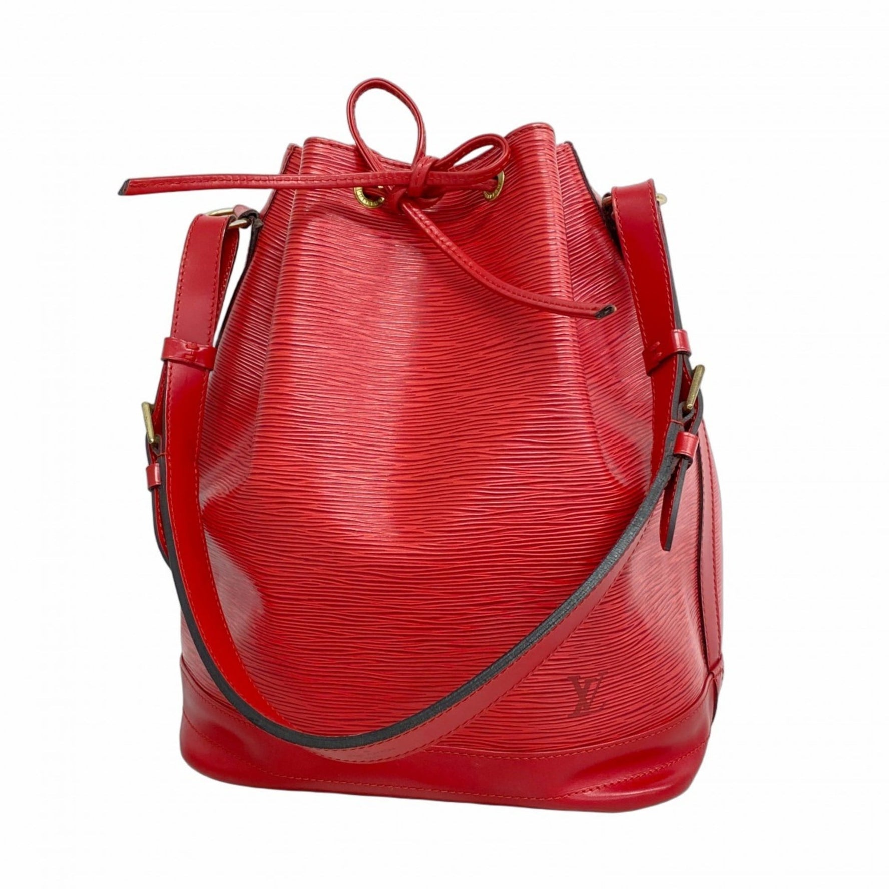 Louis Vuitton Epi Noe Shoulder Bag Castilian Red