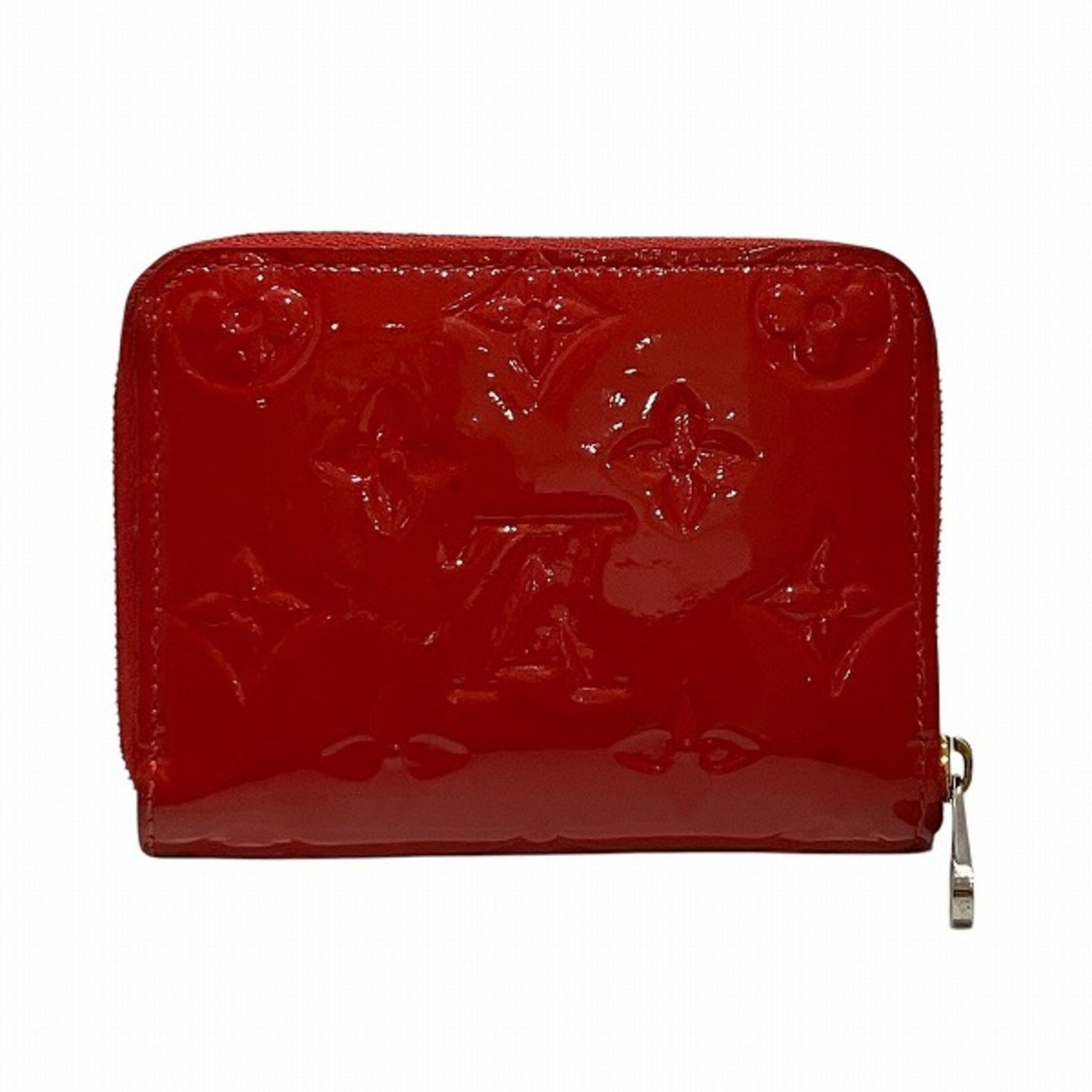 Louis Vuitton Monogram Vernis Zippy Coin Purse Round Zip Wallet/Coin Case Wallet