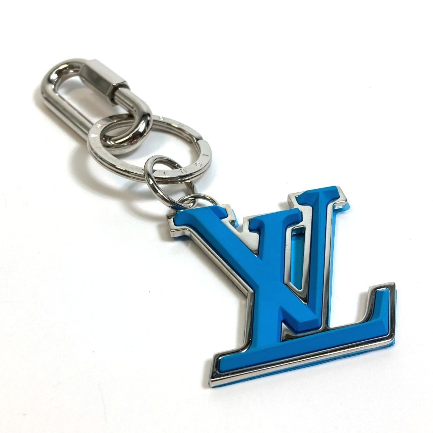 Louis Vuitton Logo Porte-Clés Neo LV Soft Bag Charm Keychain Metal/Rubber Unisex