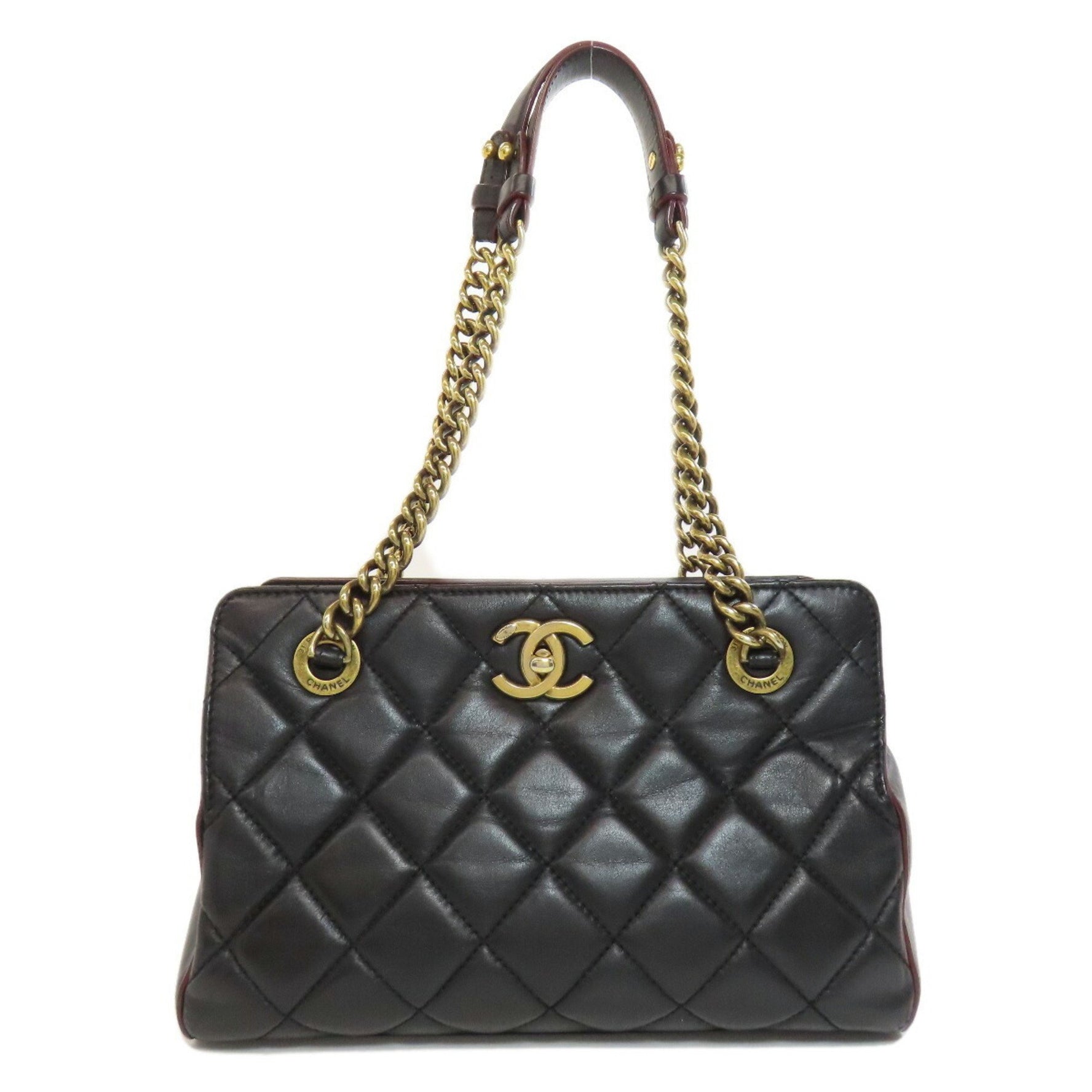 Chanel Chain Bag Matelasse Shoulder Lambskin