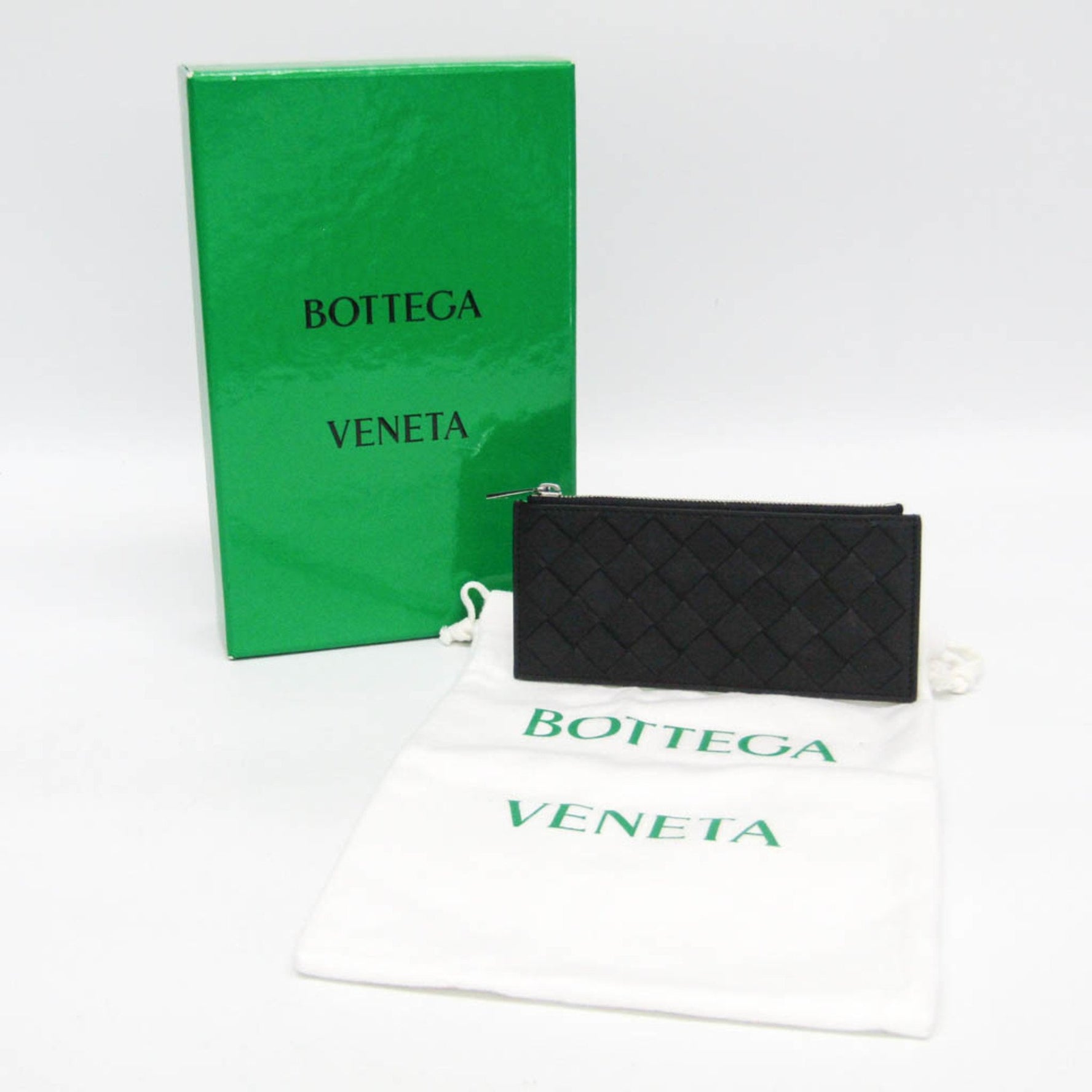 Bottega Veneta Maxi Intrecciato Women,Men Leather Coin Purse/coin Case