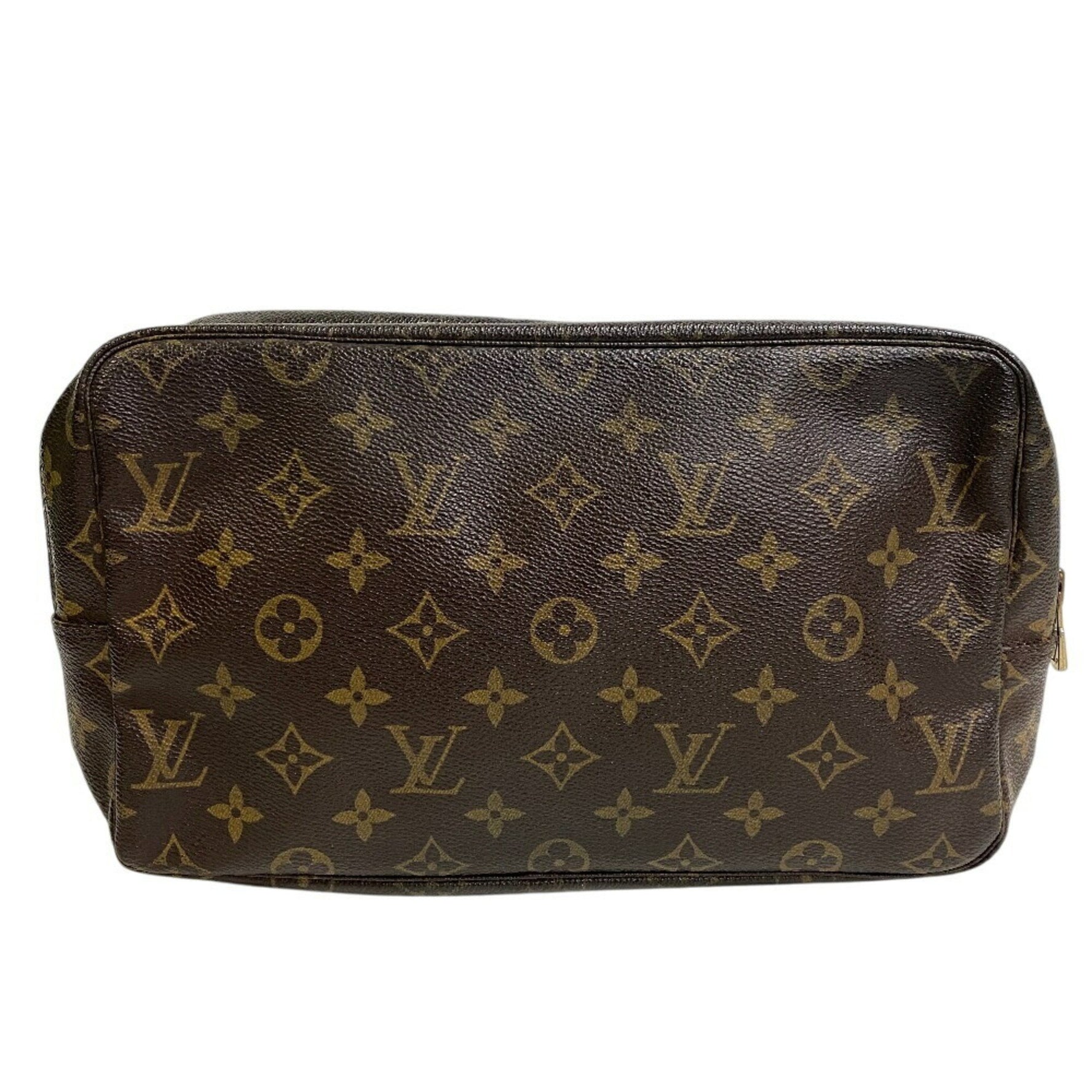 LOUIS VUITTON M47522 True Toilet 28 Monogram Second Bag/Clutch Bag for Men and Women, Brown