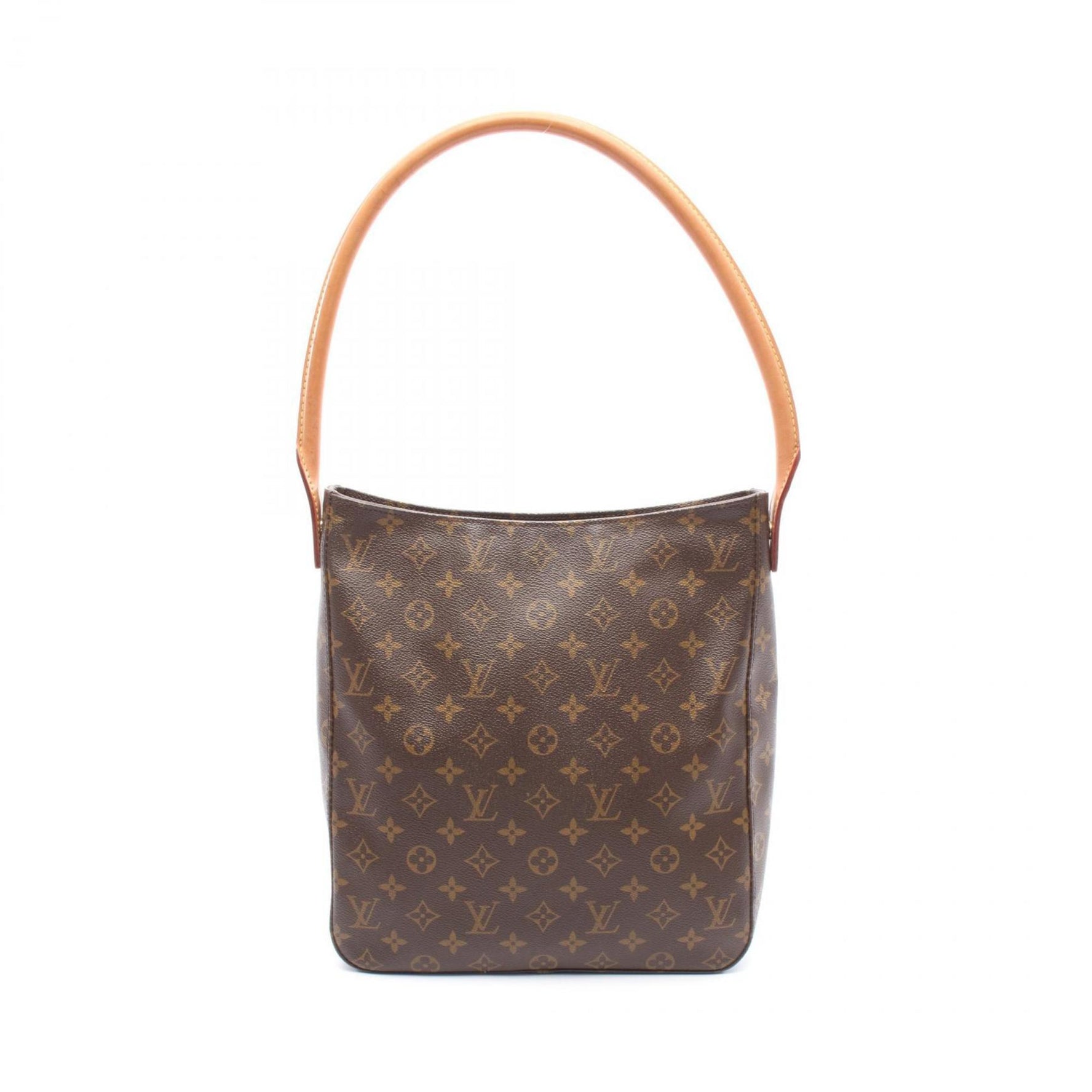 Louis Vuitton Looping GM Shoulder Bag Coated Canvas Leather Monogram