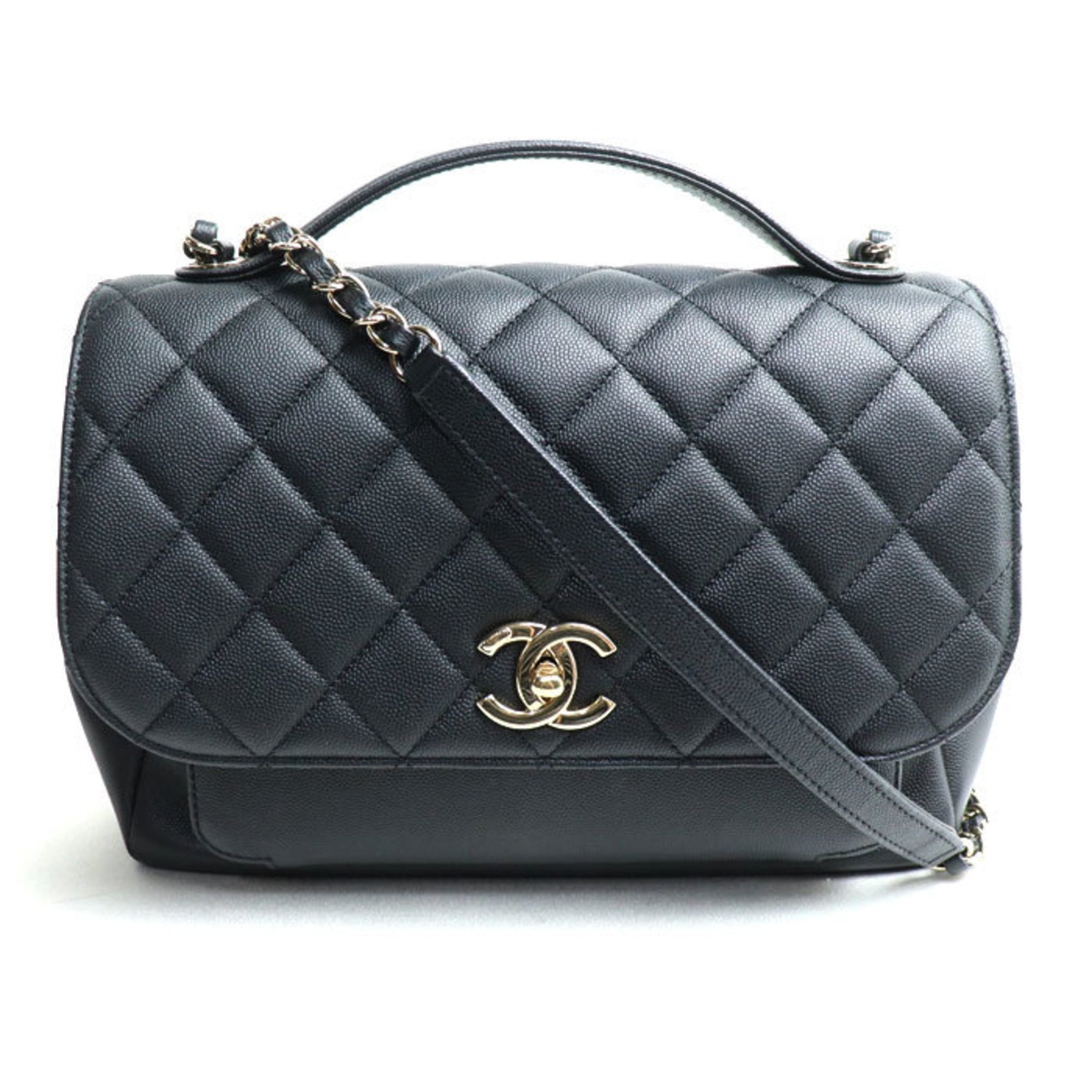 CHANEL Affinity Large Chain Shoulder Bag