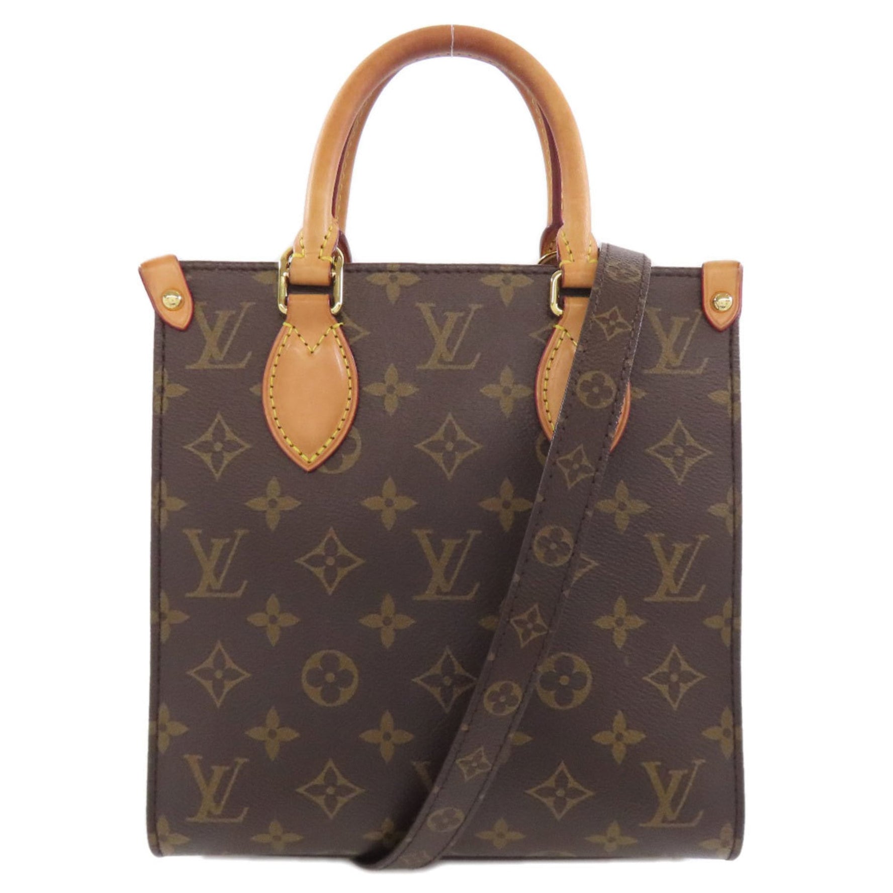 Louis Vuitton Sac Plat BB Handbag Canvas LOUIS VUITTON