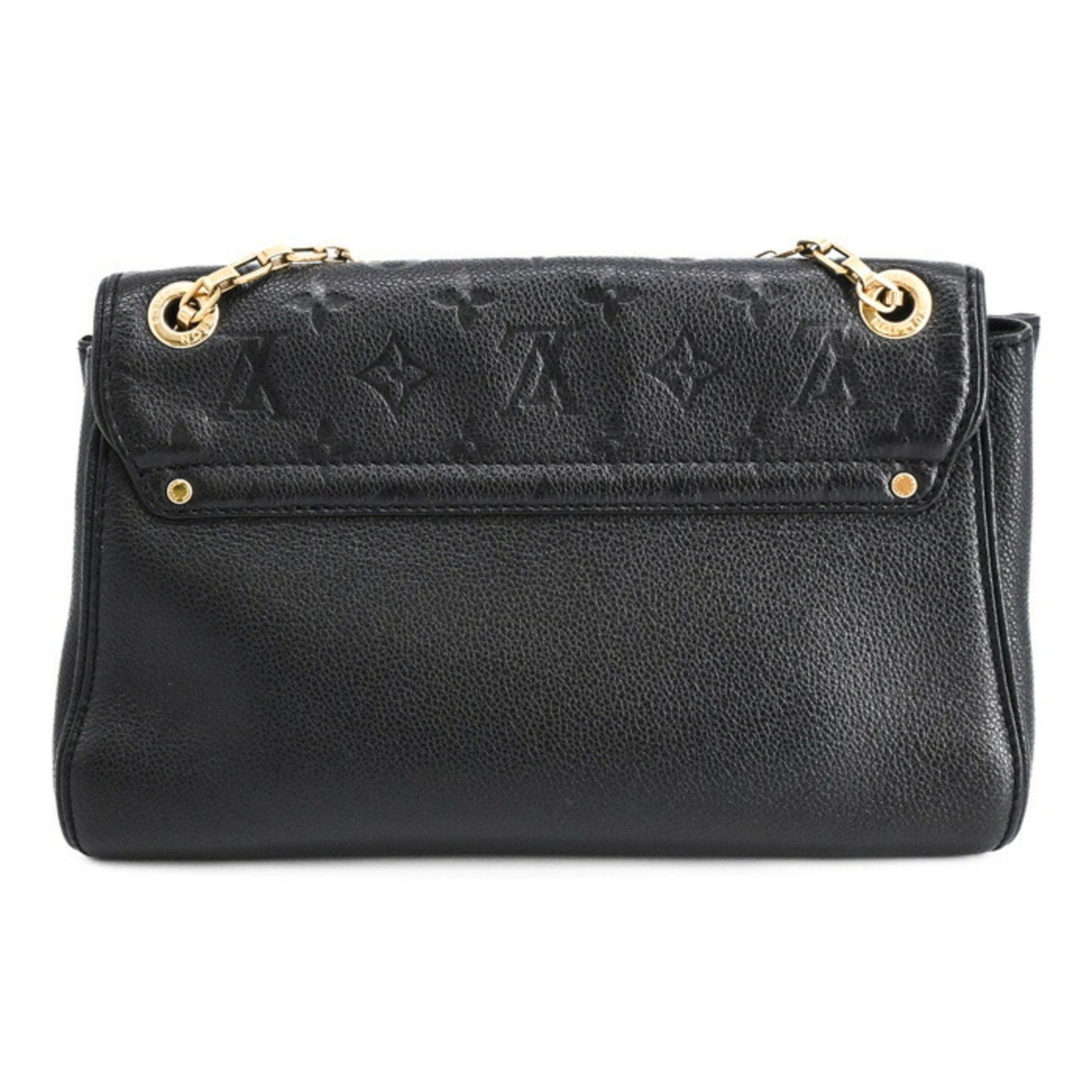Louis Vuitton Saint-Germain PM Monogram Empreinte Noir Chain Shoulder Bag, Leather