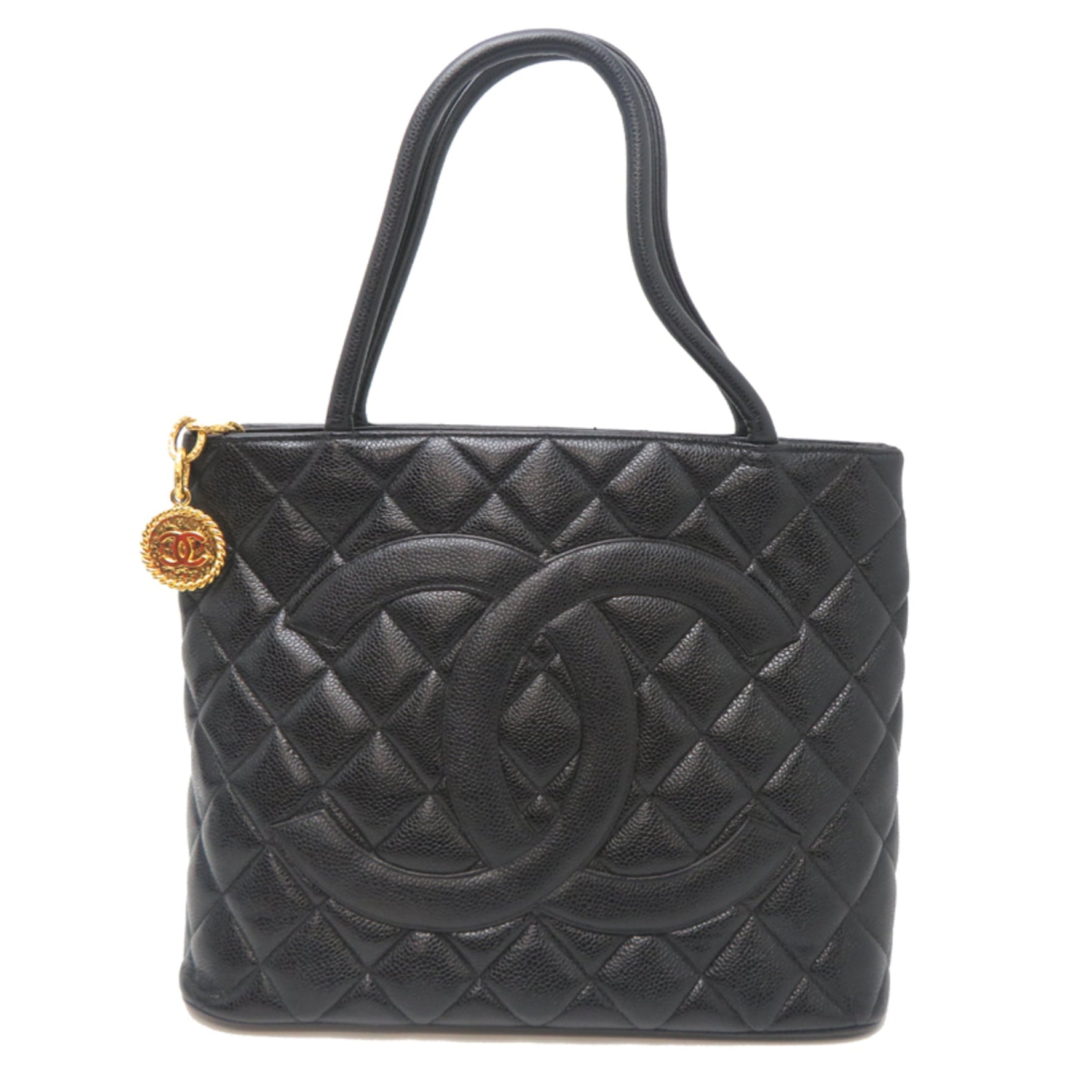 Chanel Reissue Tote Handbag Caviar Leather