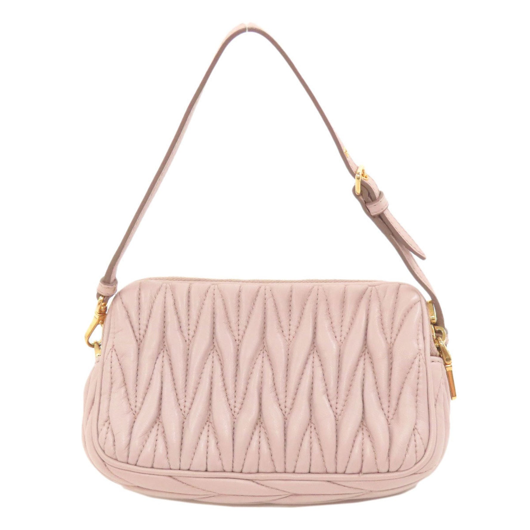 Miu Miu Miu Matelasse Handbag Calf Leather MIUMIU