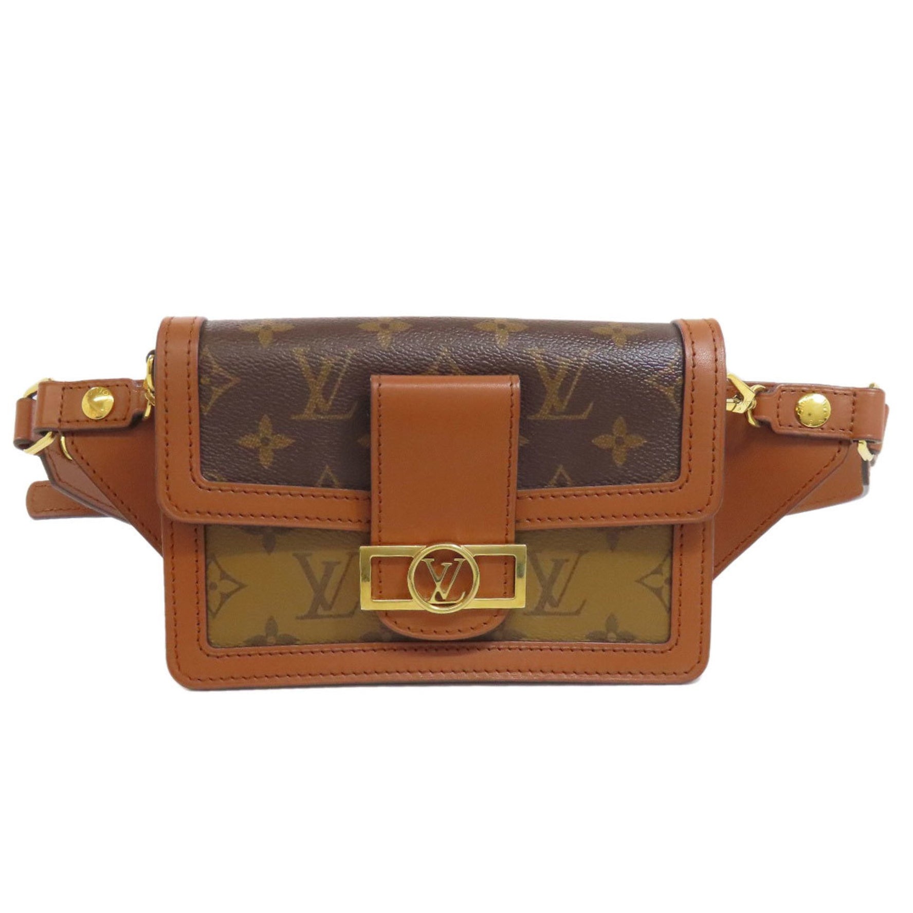 Louis Vuitton M44586 Bumbag Dauphine Body Bag Monogram Reverse Women's LOUIS VUITTON