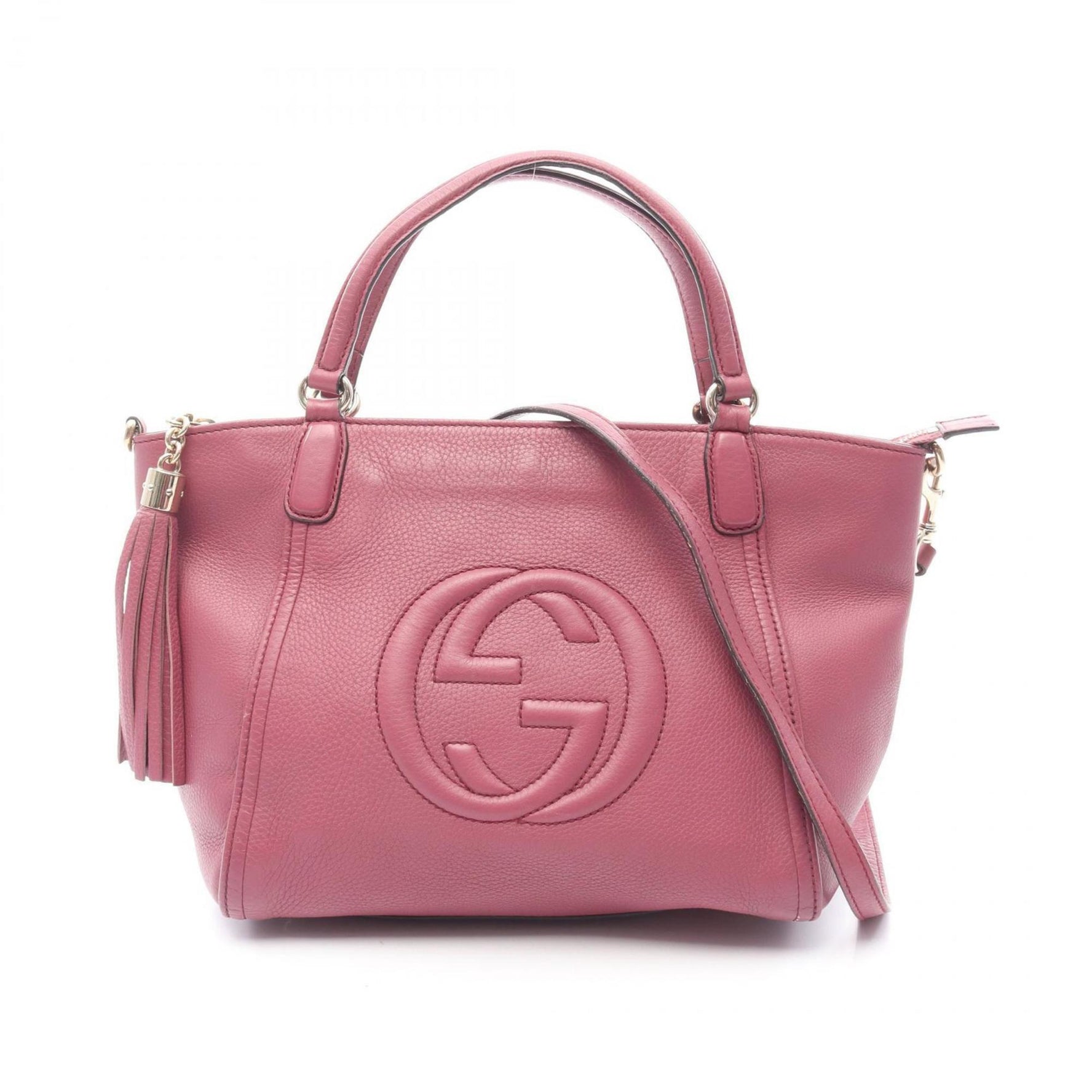 Gucci Soho Interlocking G Handbag, Leather