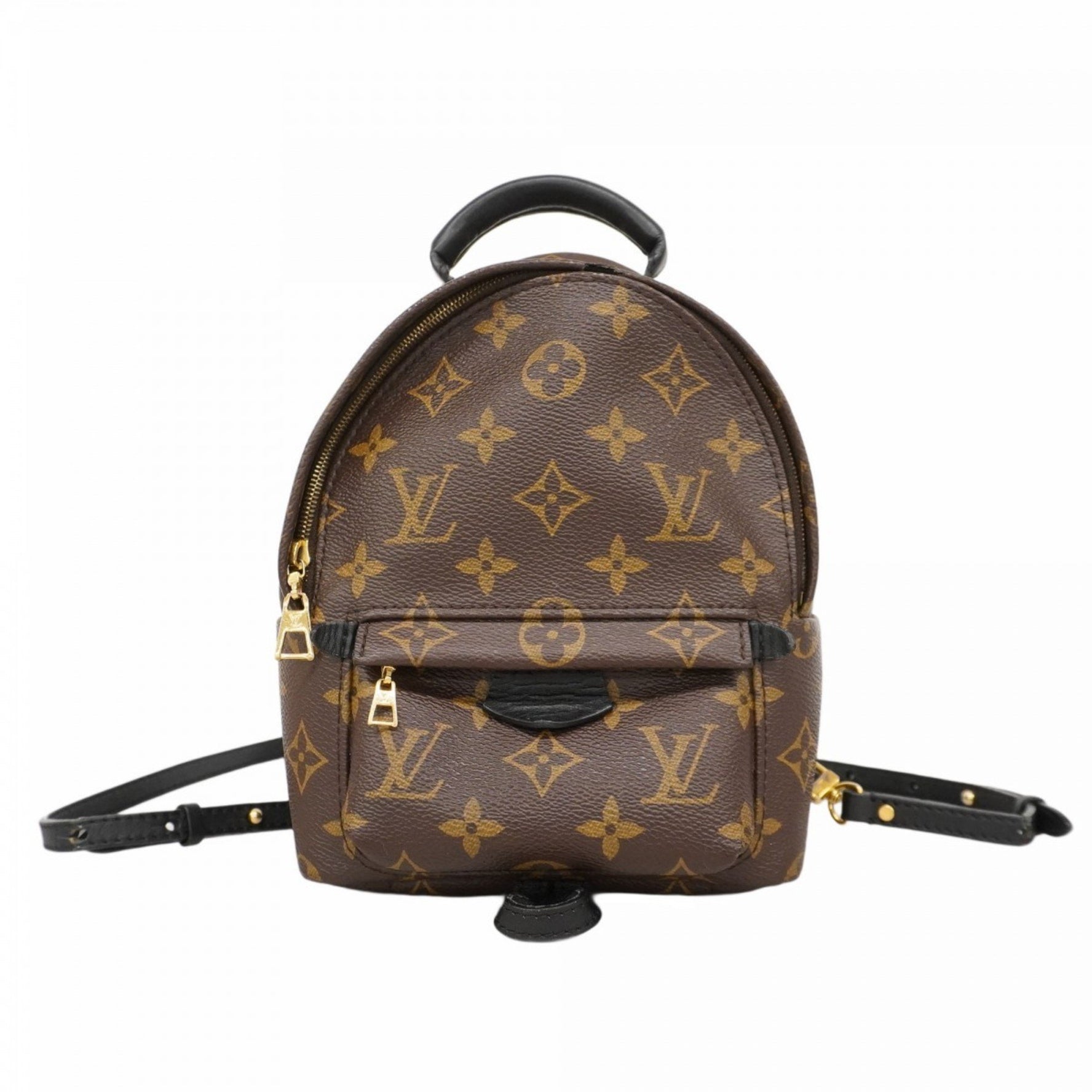 Louis Vuitton Monogram Palm Springs Backpack MINI M44873 Brown Women's Backpack/Daypack
