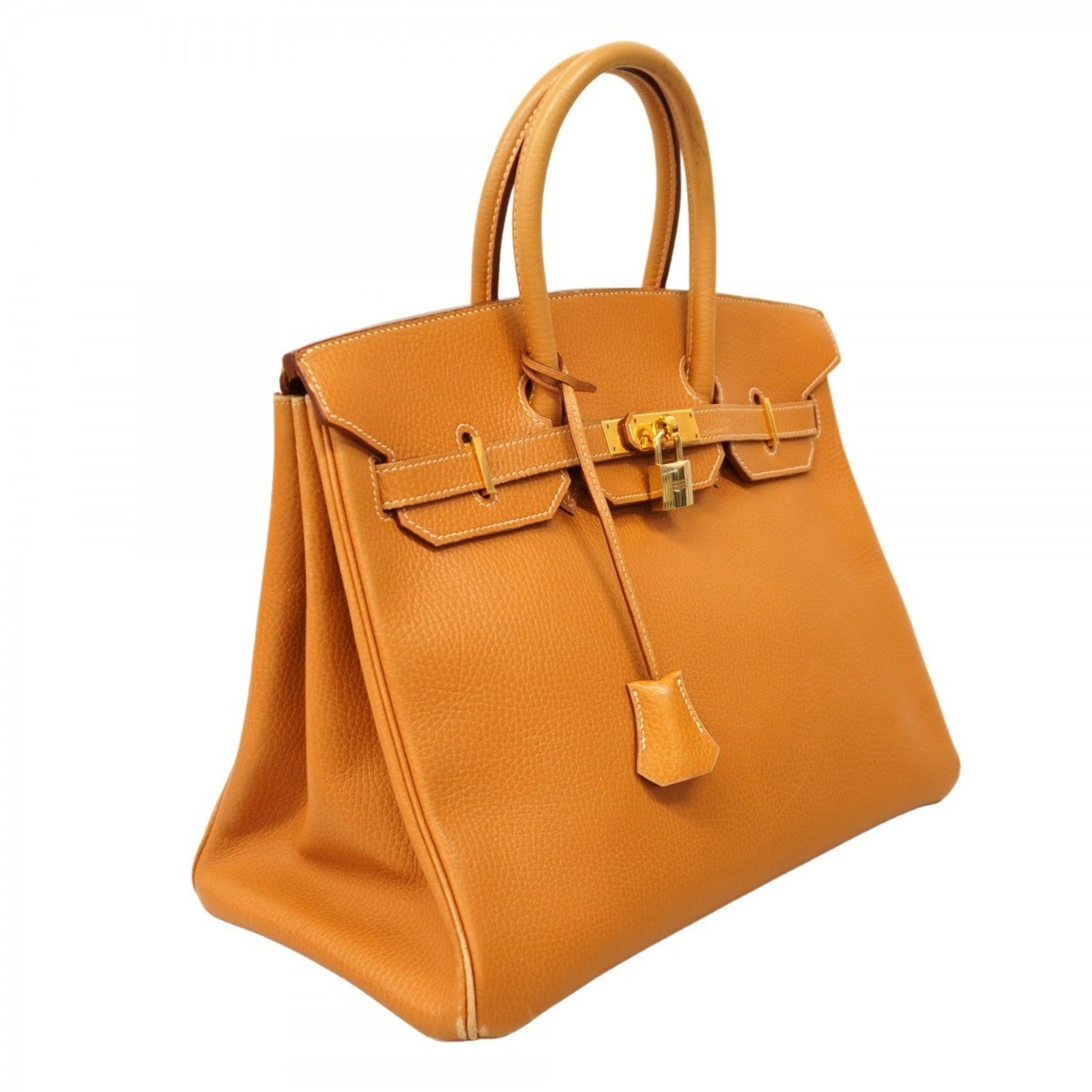 Hermes Hermès Birkin 35 Ardennes Natural Handbag (A Stamp) for Women