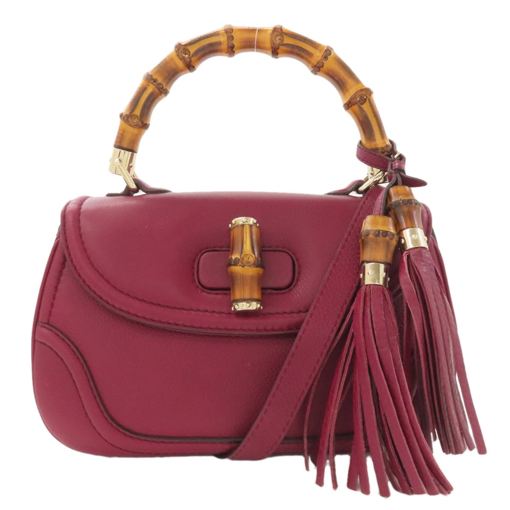 Gucci Bamboo Handbag in Calfskin