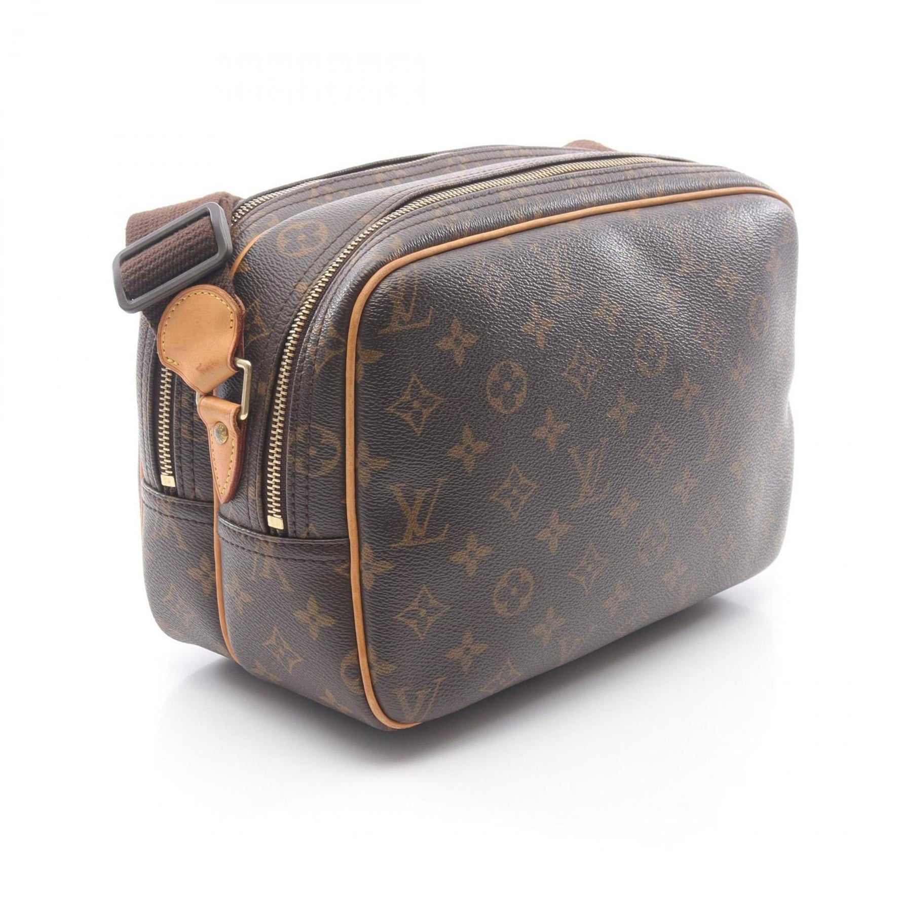 Louis Vuitton Reporter PM Shoulder Bag, Coated Canvas and Leather, Monogram