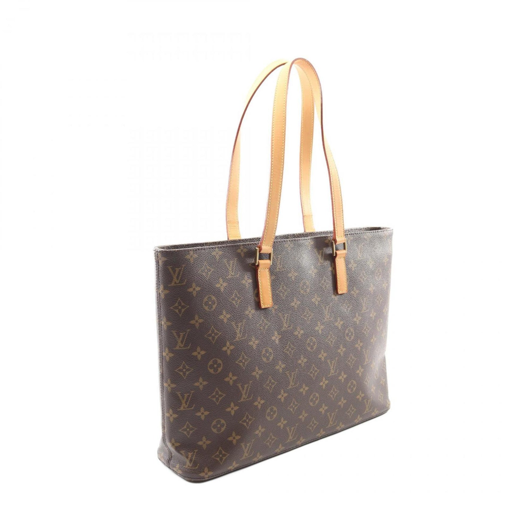 Louis Vuitton Luco Tote Bag, Coated Canvas and Leather, Monogram