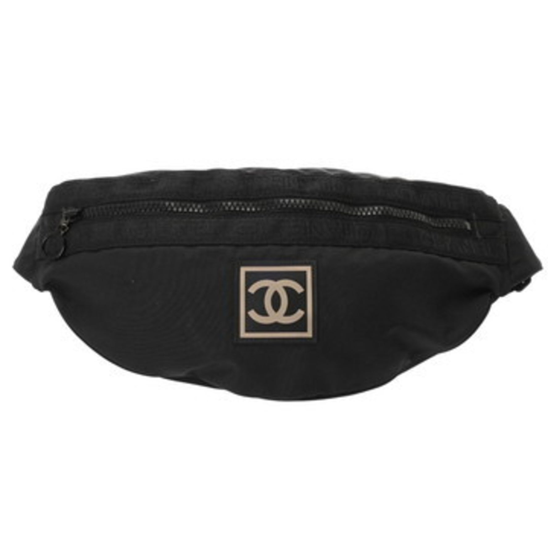 CHANEL Sport Line Coco Mark Nylon Waist Bag