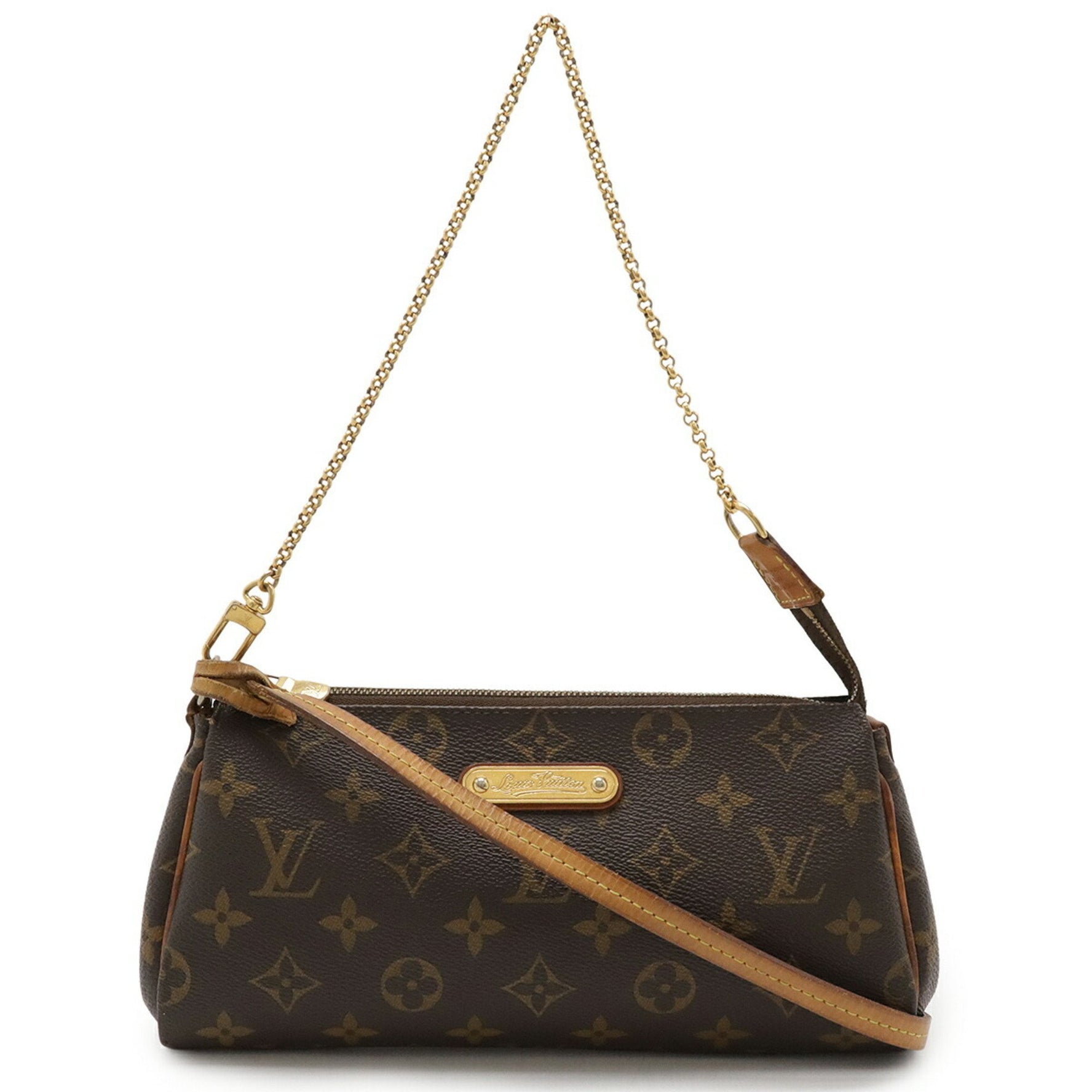 Louis Vuitton Monogram Eva Pouch Bag Handbag Shoulder