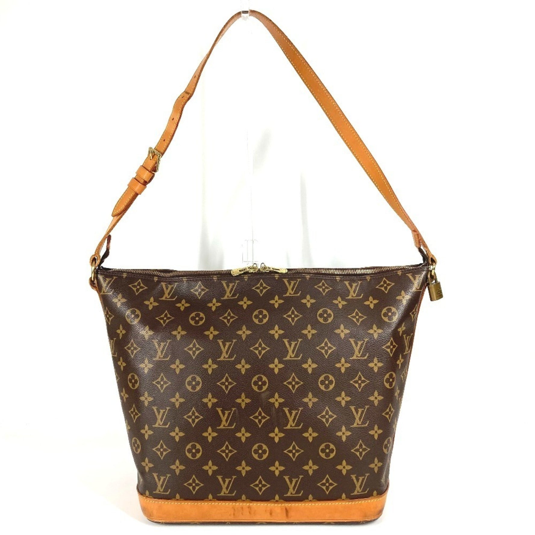 LOUIS VUITTON Monogram Amfar Three Vanity Star Shoulder Bag, Canvas, Brown