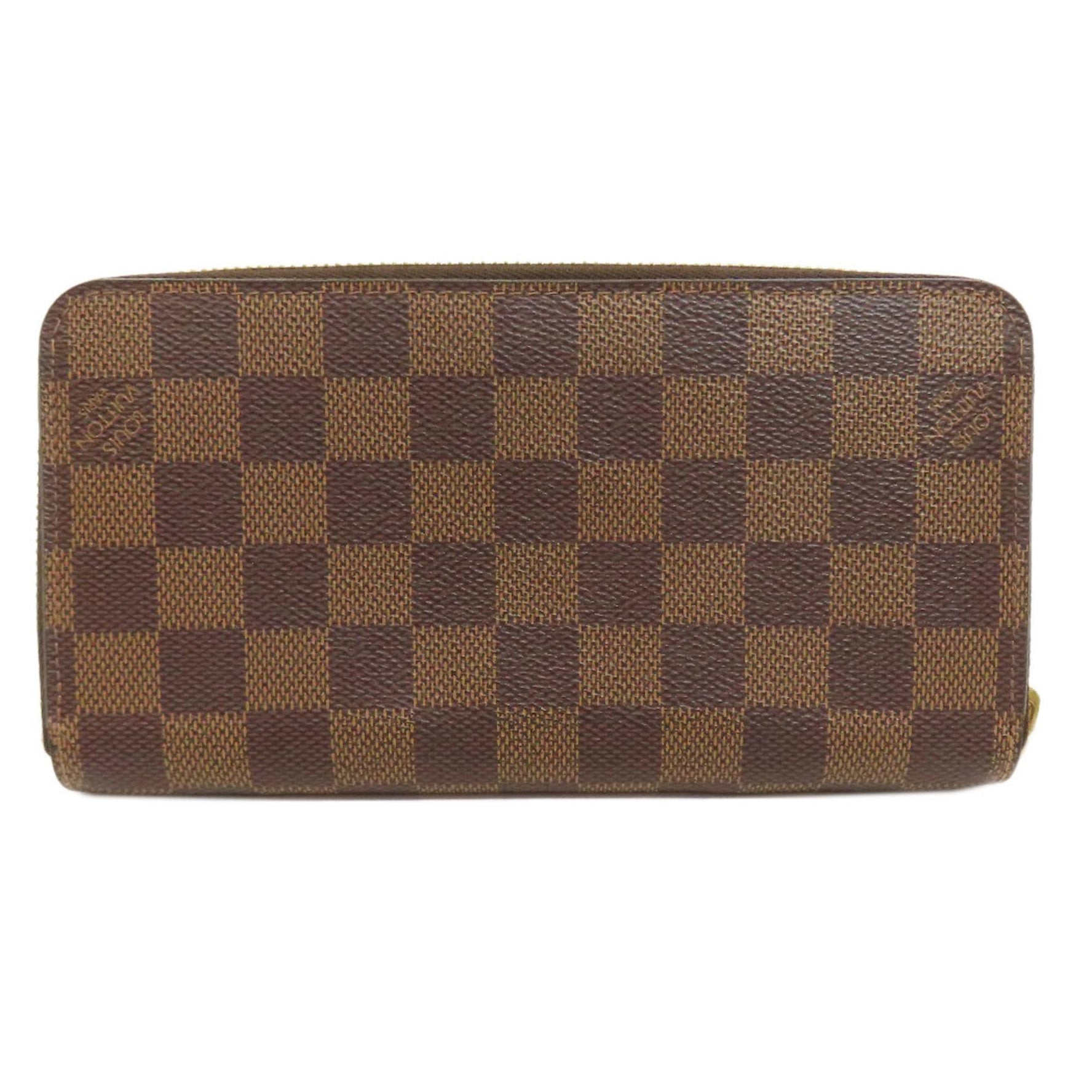 Louis Vuitton N41661 Zippy Wallet Long Damier Canvas Women's LOUIS VUITTON
