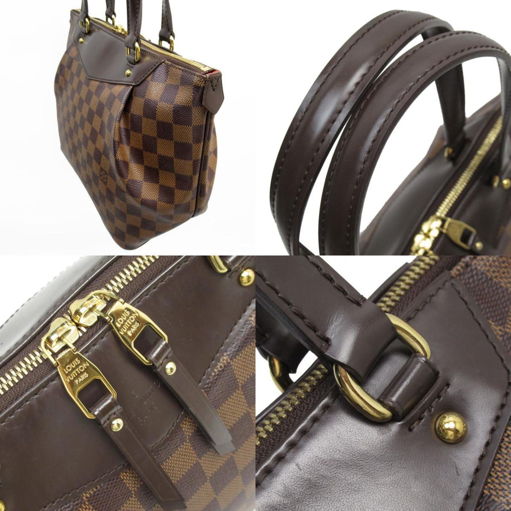 Louis Vuitton Handbag Damier Canvas Ebene
