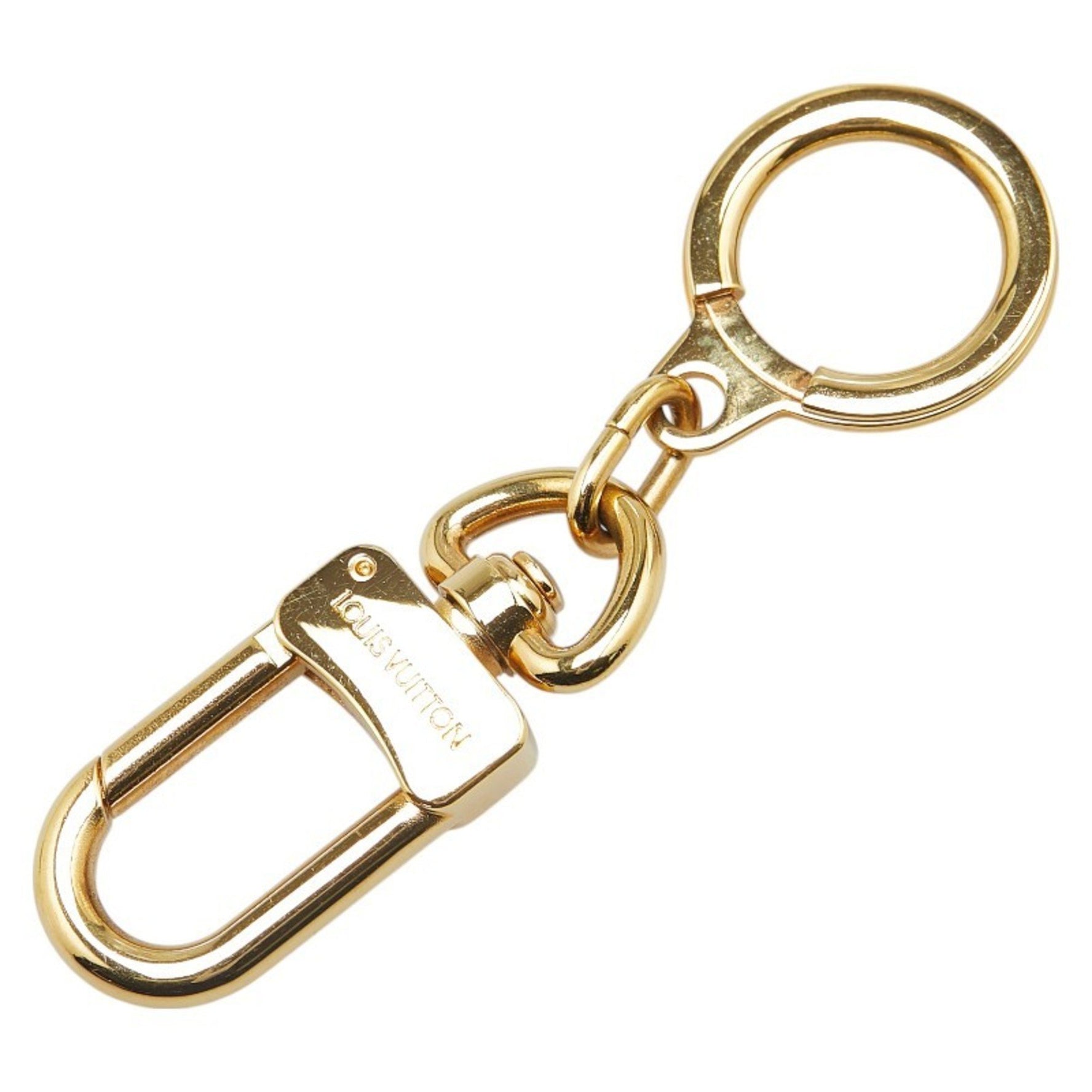 Louis Vuitton Anocre Key Ring Keychain M62694 Gold Plated Women's LOUIS VUITTON