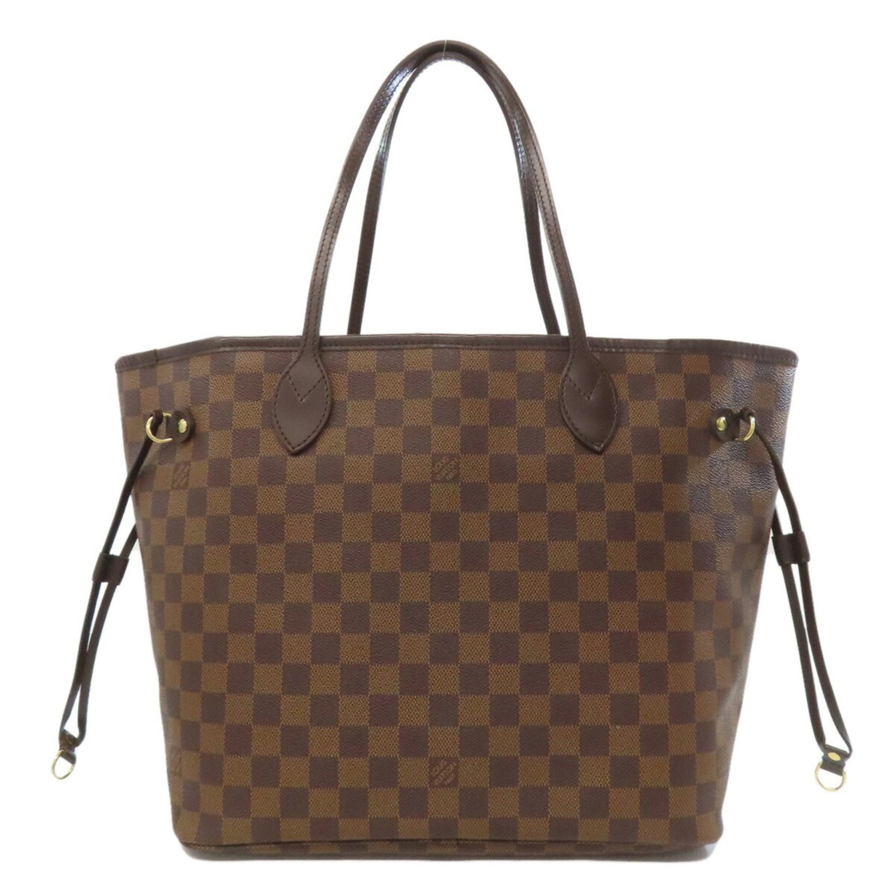 Louis Vuitton Neverfull MM (old) tote bag in Damier canvas .