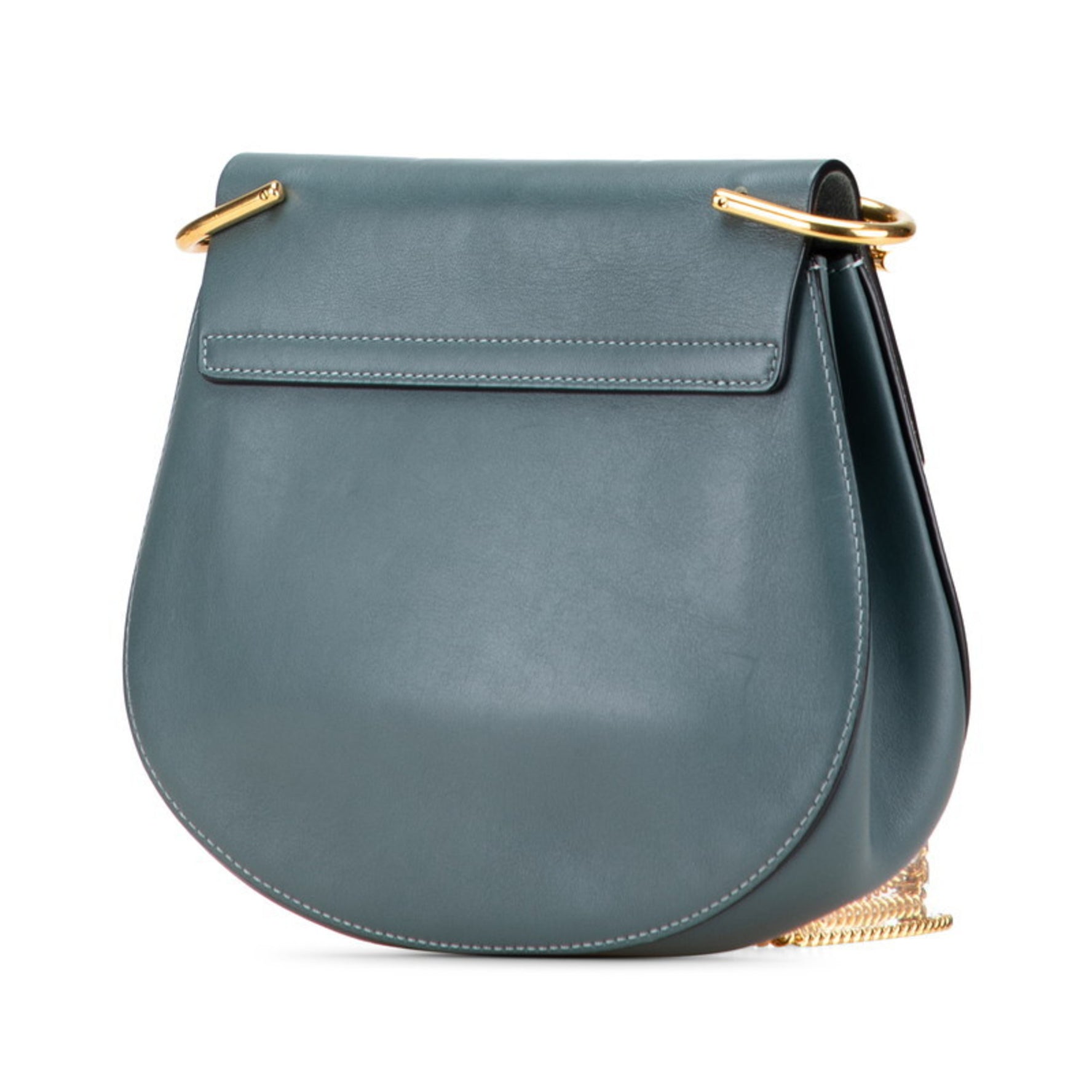 Chloé Chloe Drew Chain Shoulder Bag in Leather and Suede