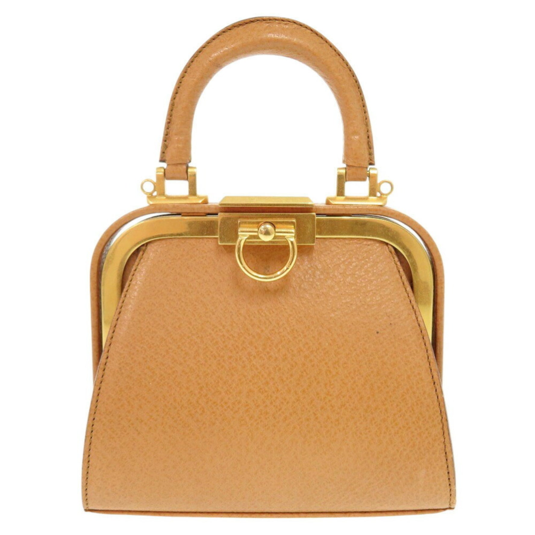 Christian Dior Plate Leather Handbag