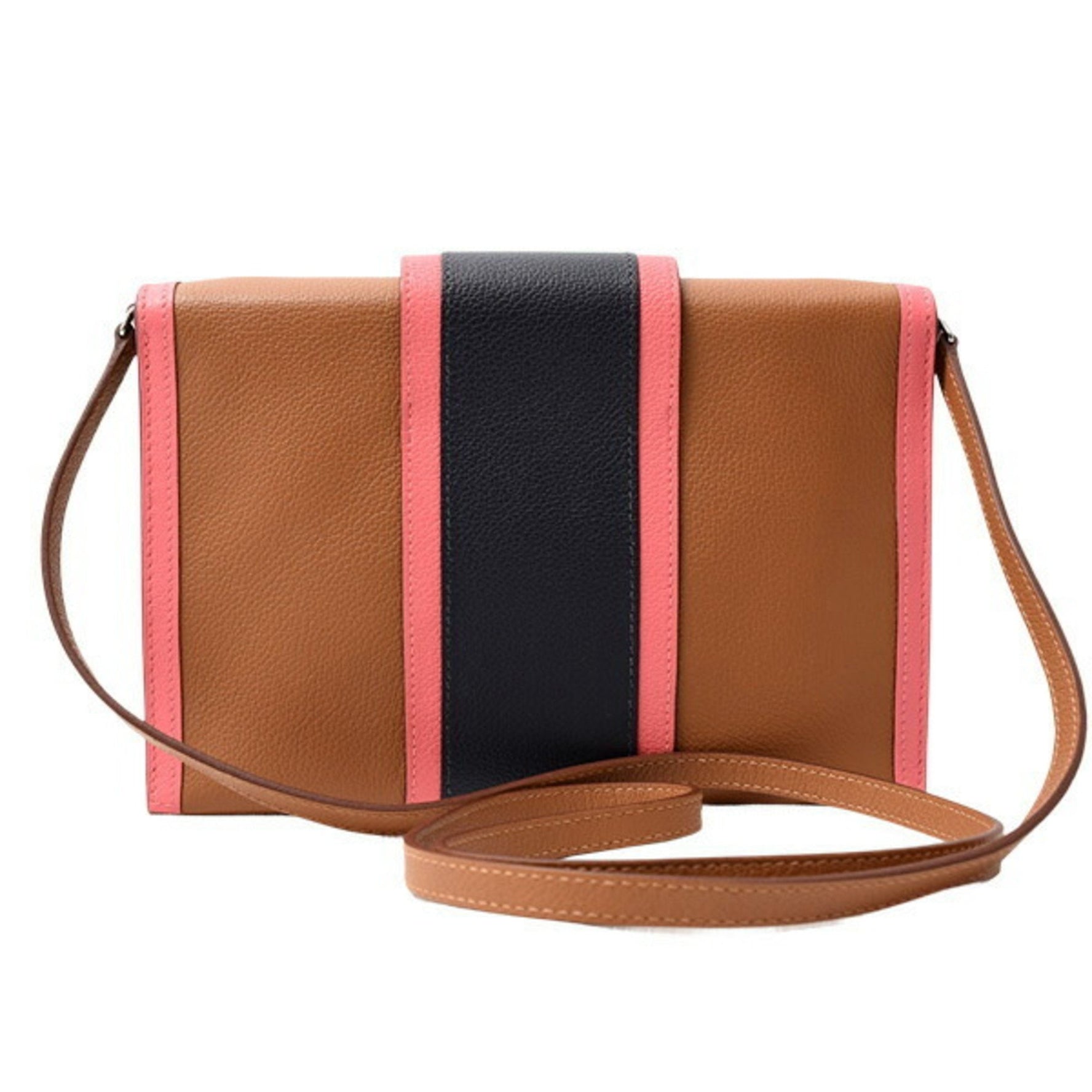 Hermes Shoulder Bag H Passant Clutch Y Stamp Evercolor