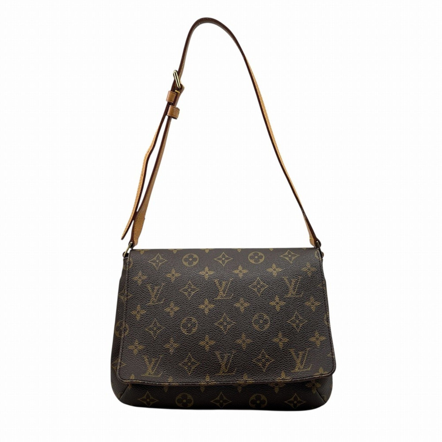 LOUIS VUITTON Musette Tango Short Monogram Canvas Shoulder Bag