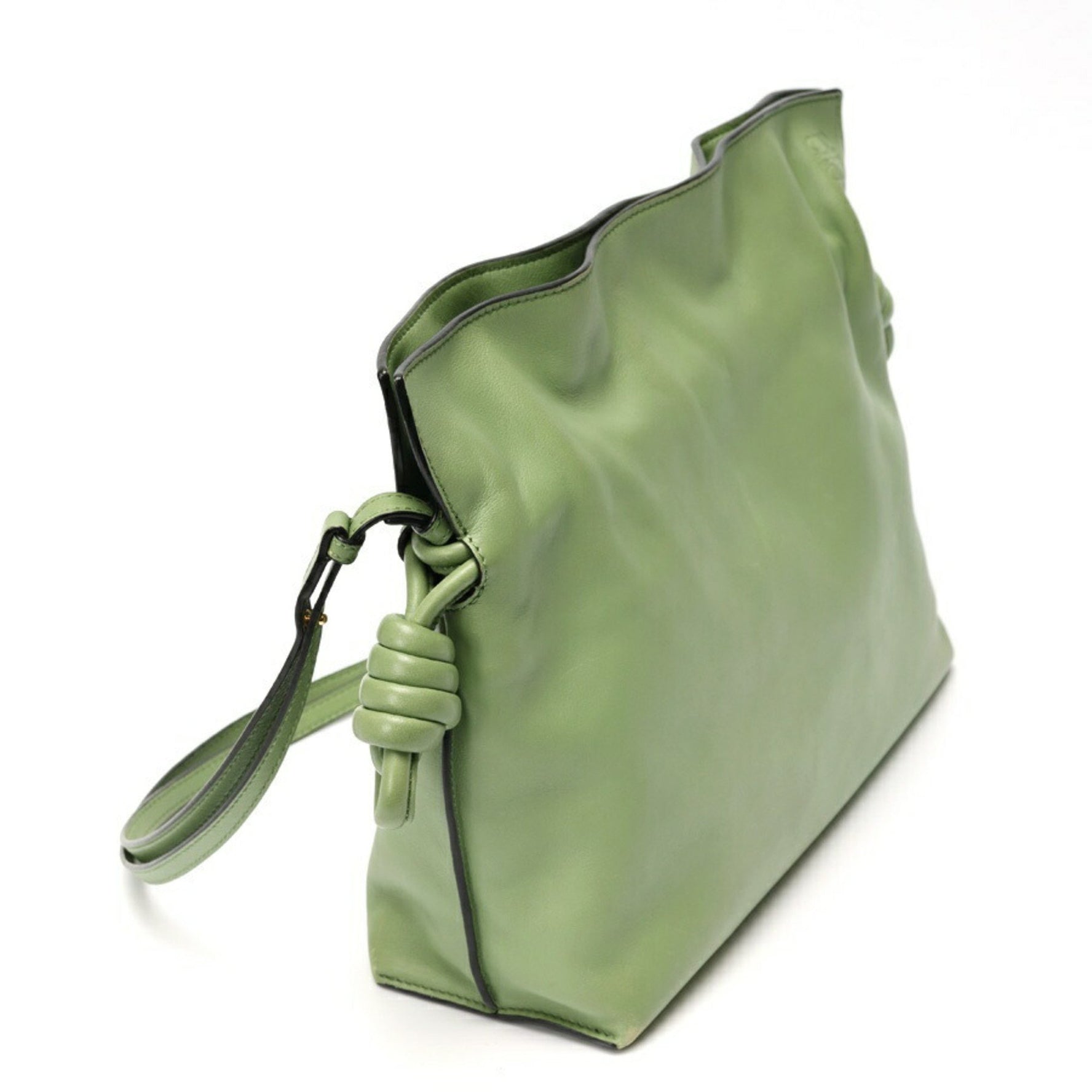 LOEWE Flamenco Clutch Medium Shoulder Bag Napa Calf Leather