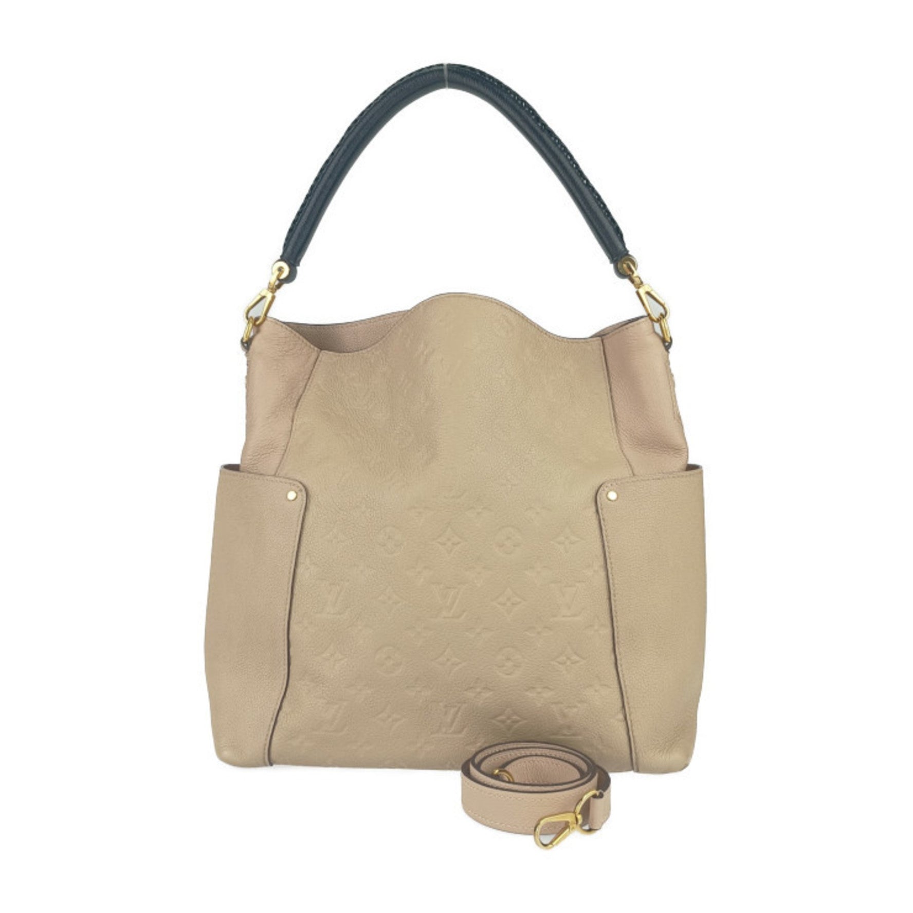 Louis Vuitton Shoulder Bag Monogram Empreinte Bagatelle Leather Tote