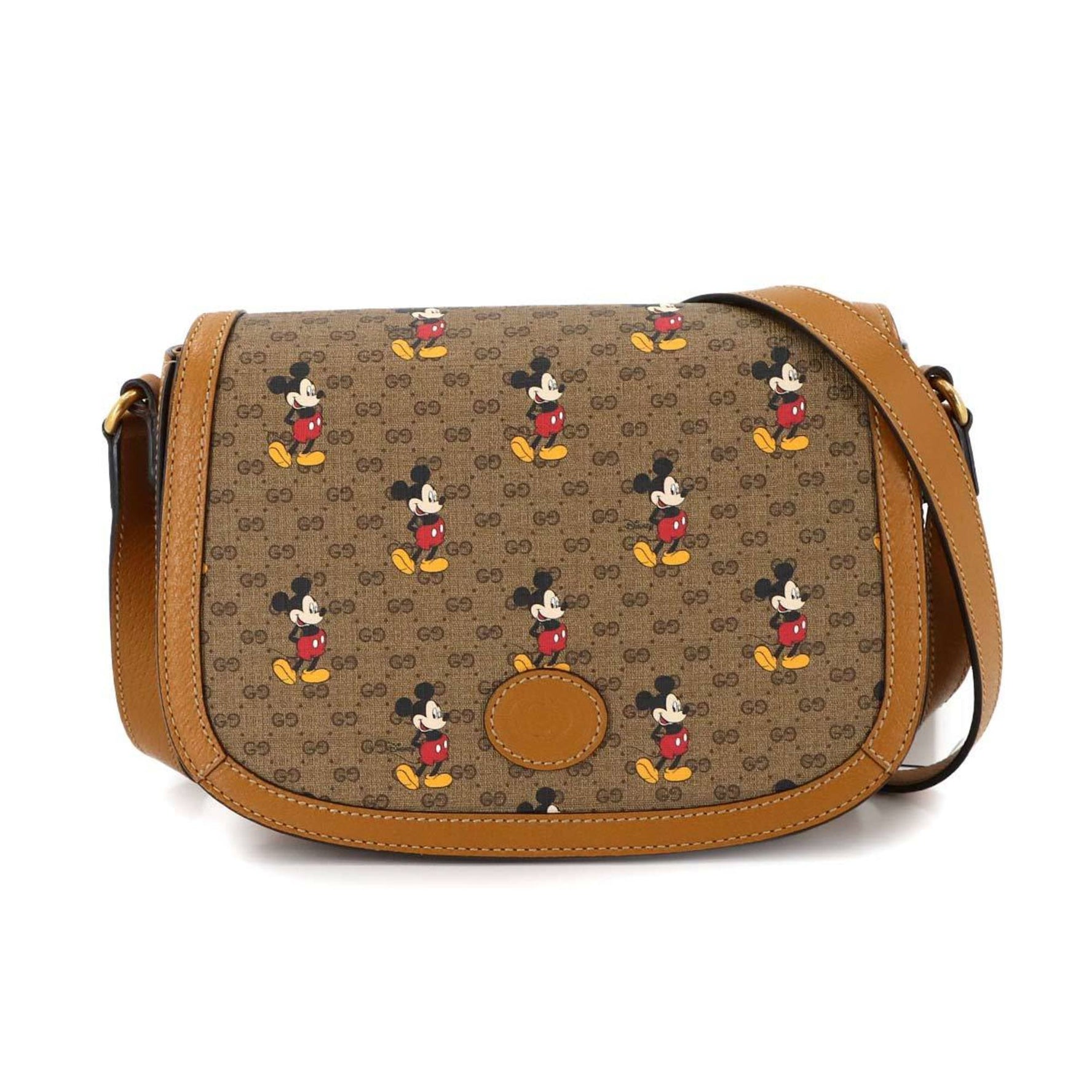 Gucci Disney Mickey Mini GG Supreme Shoulder Bag