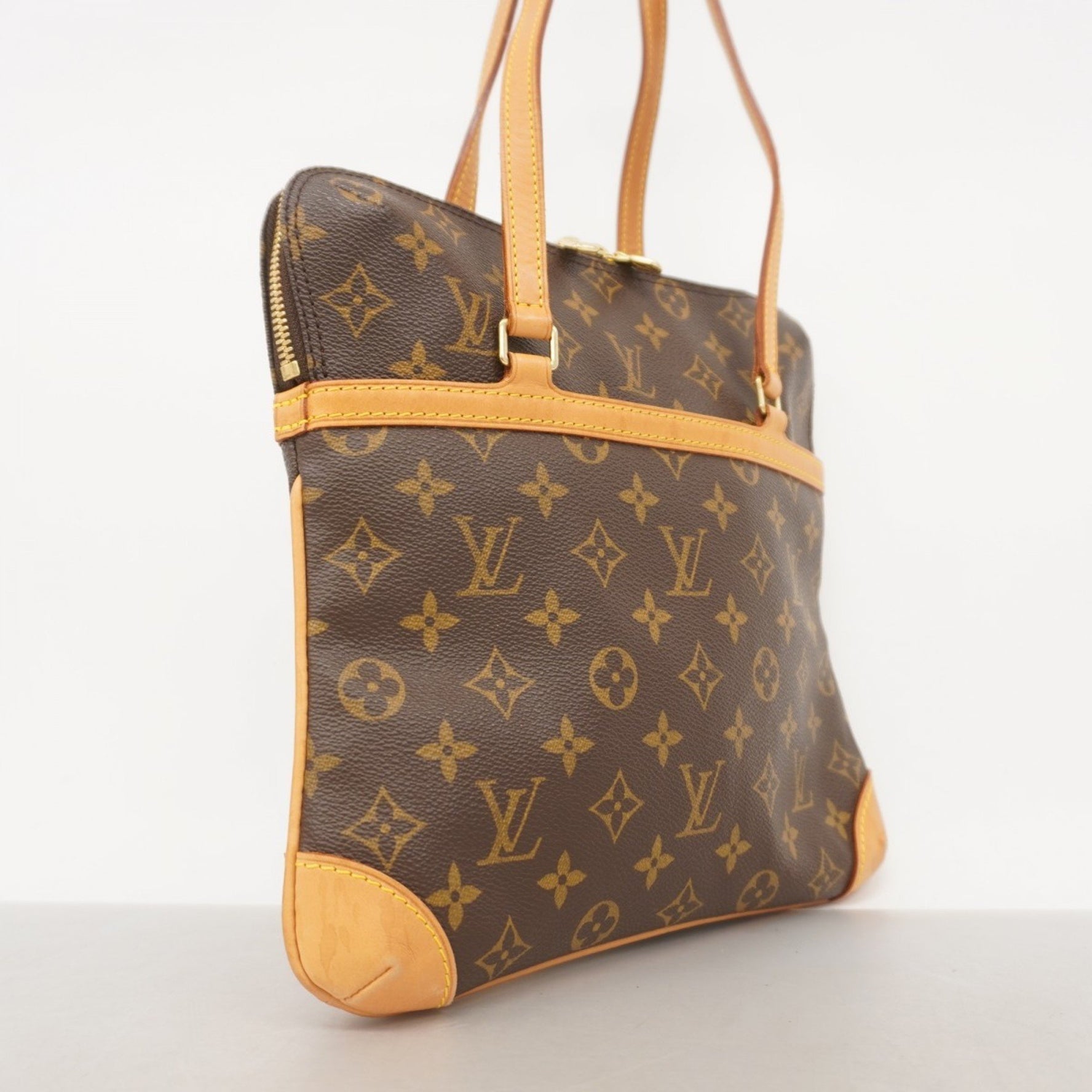 Louis Vuitton Monogram Cousin GM Shoulder Bag M51141 Brown Women's