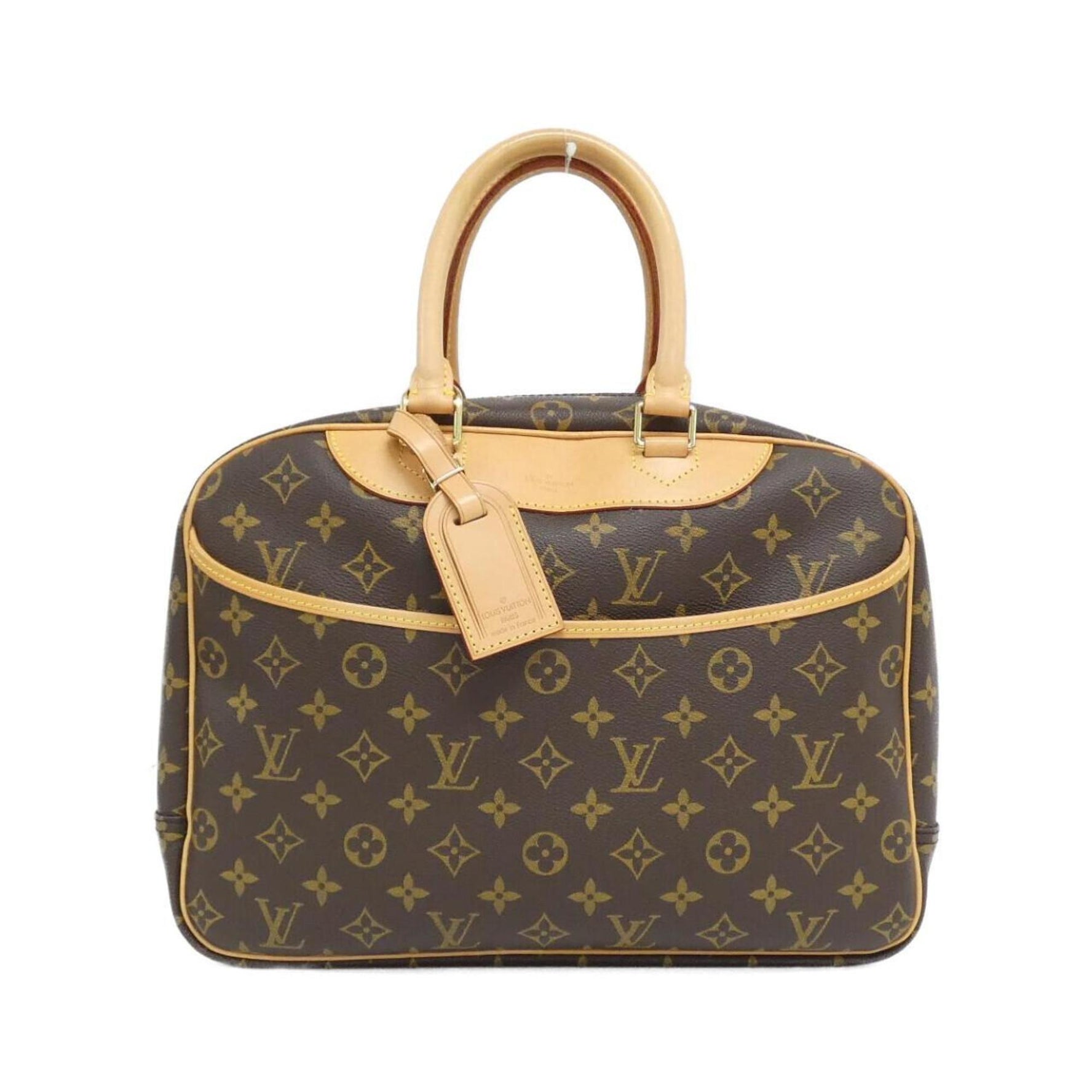 Louis Vuitton Monogram Bowling Vanity Handbag