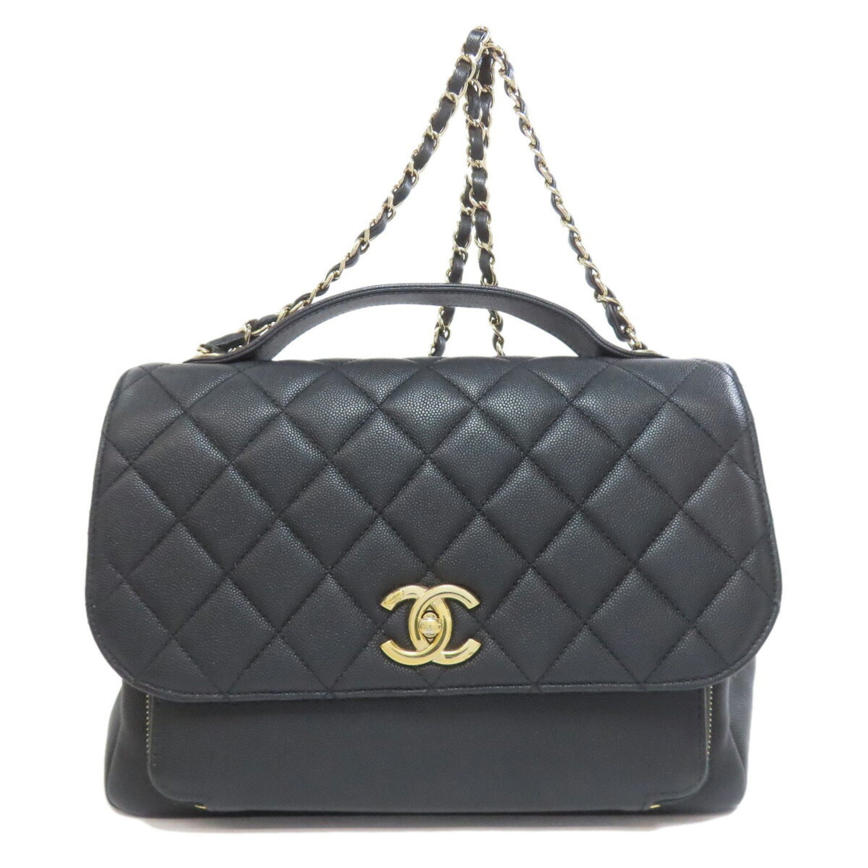 CHANEL Matelasse Shoulder Bag in Grained Calfskin for Women